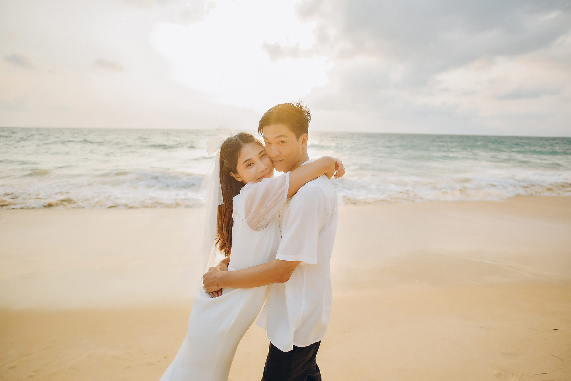 Nai Thon Beach couples photoshoot