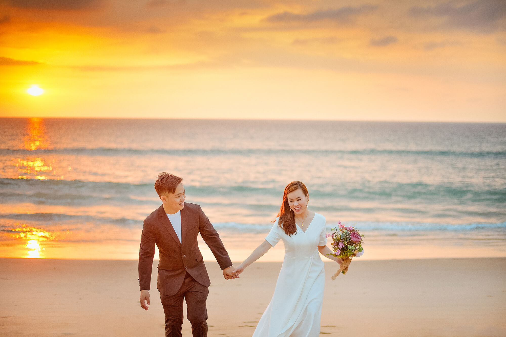 Phuket Khaolak Natai Beach Pre-Wedding Photoshoot