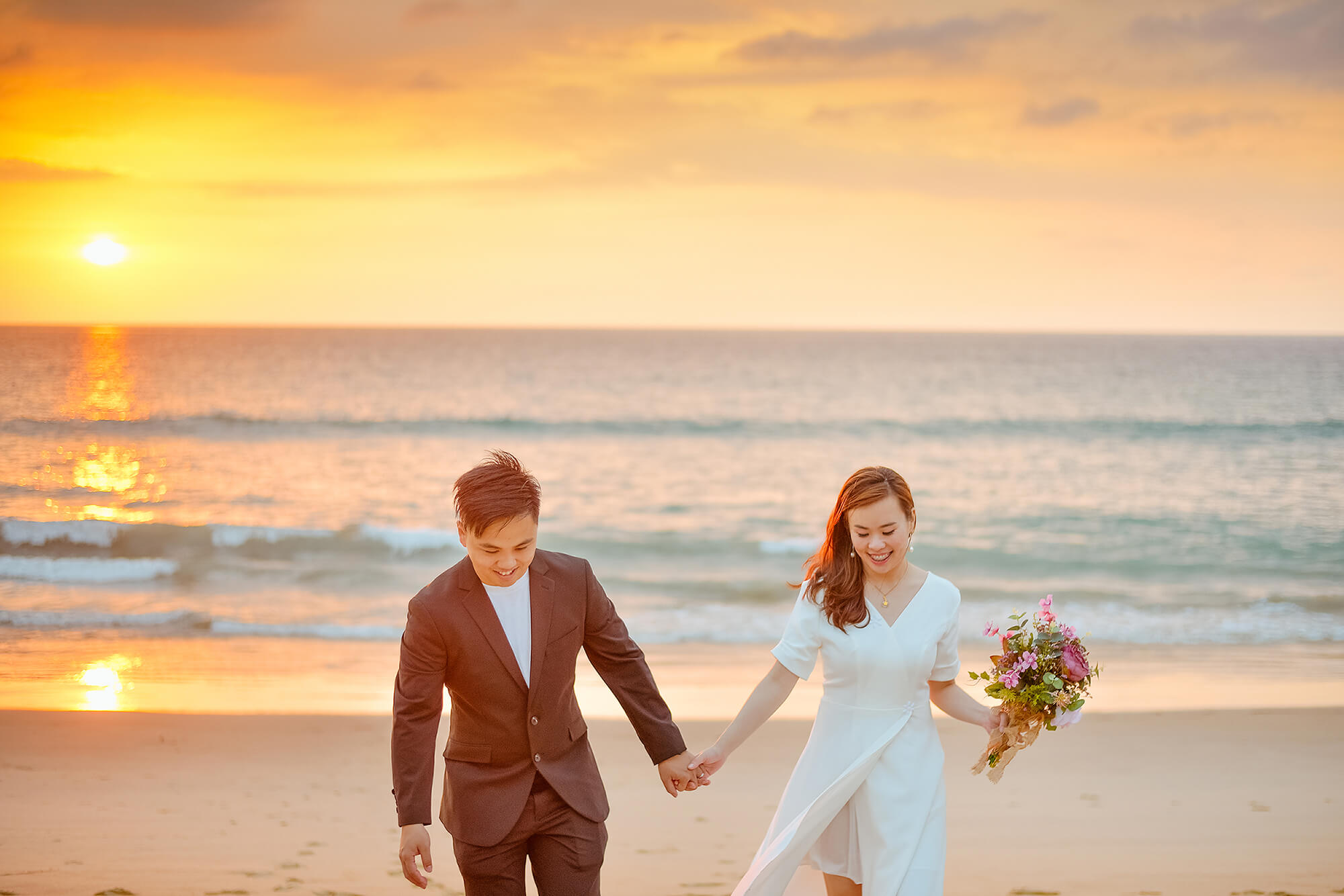 Phuket Khaolak Natai Beach Pre-Wedding Photoshoot