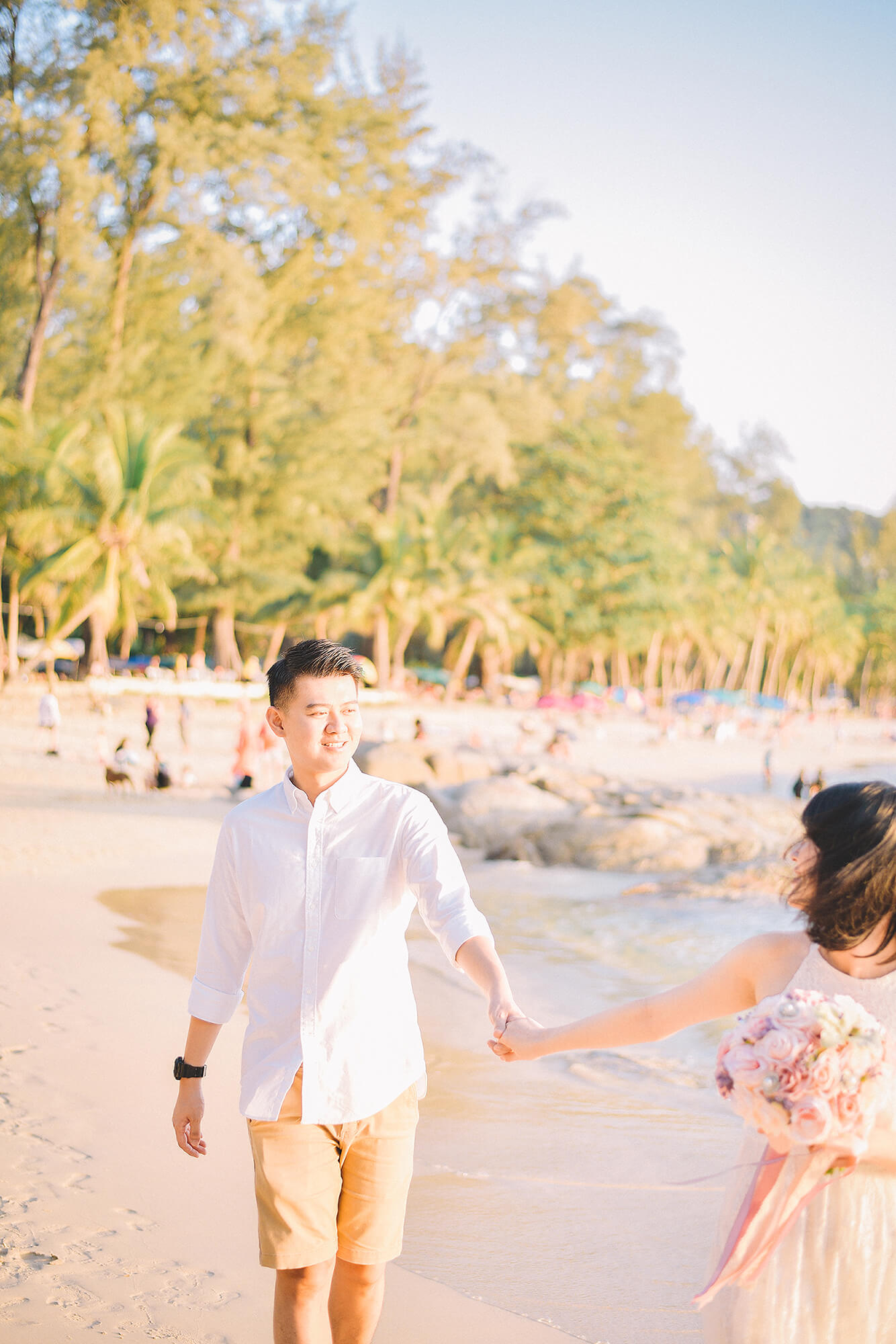 Phuket Thailand photographer engagement photoshoot