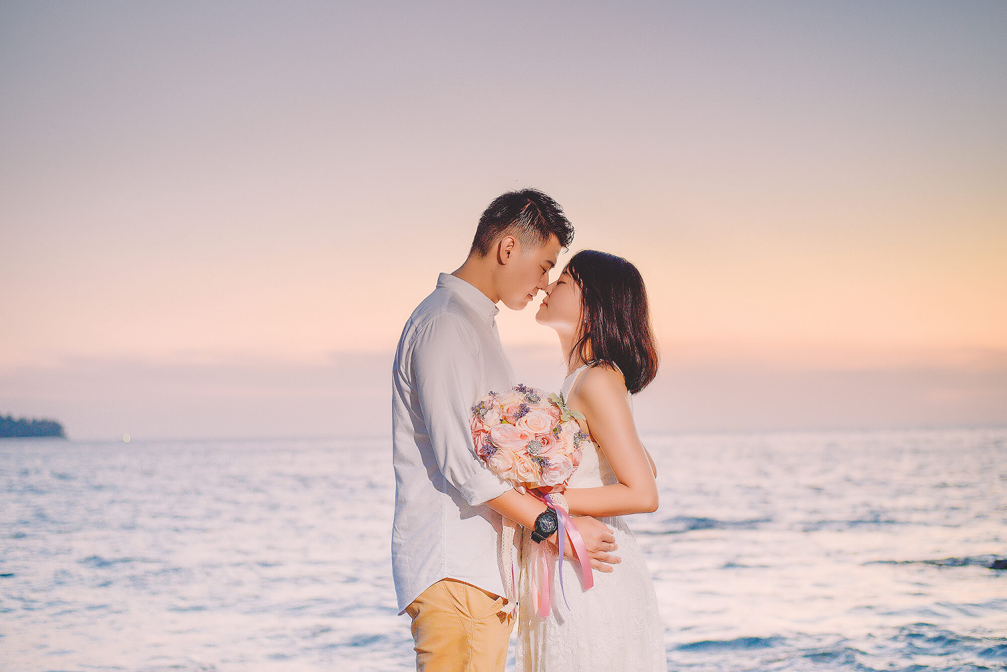 Phuket Thailand photographer engagement photoshoot