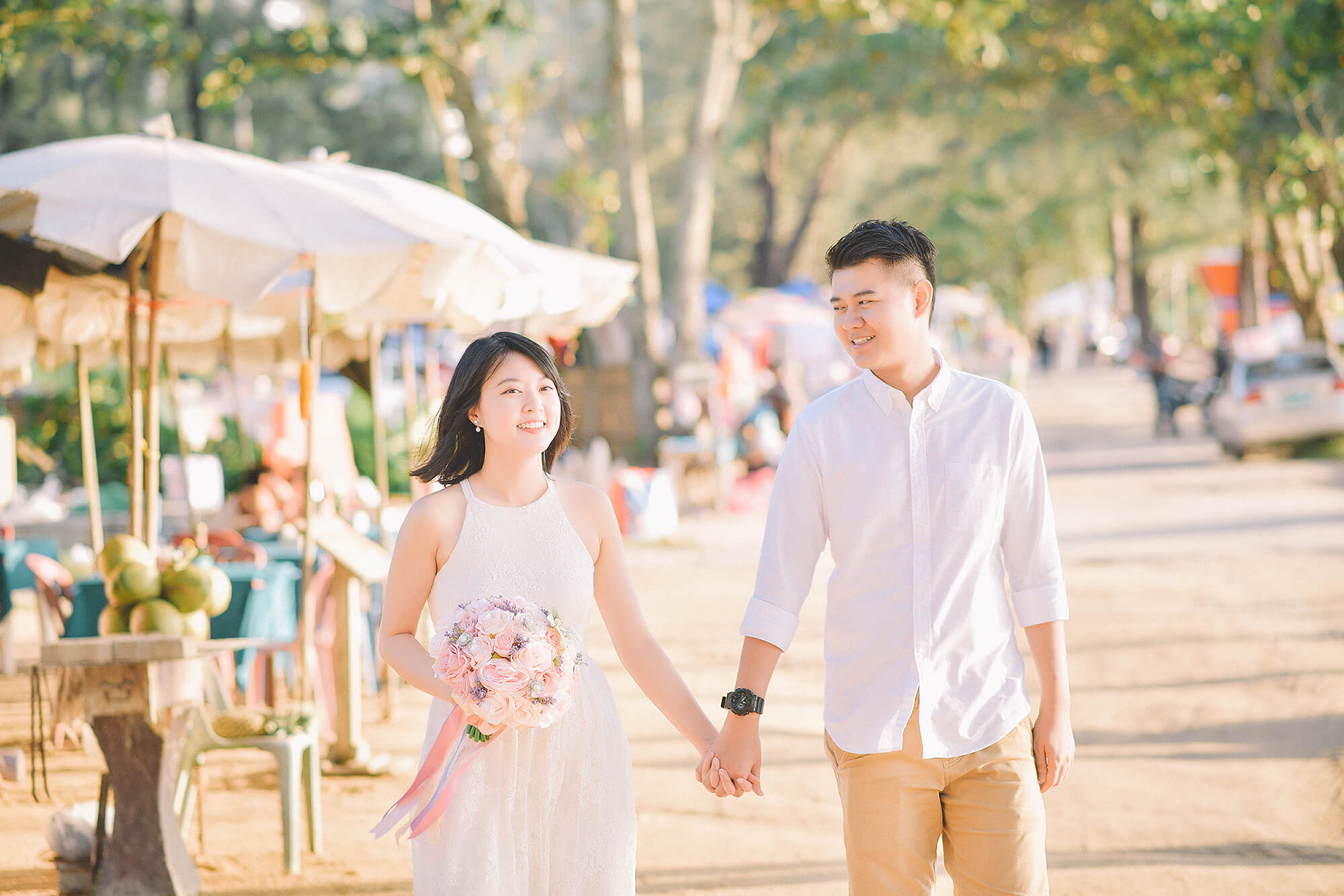 Phuket Thailand photographer engagement photoshoot