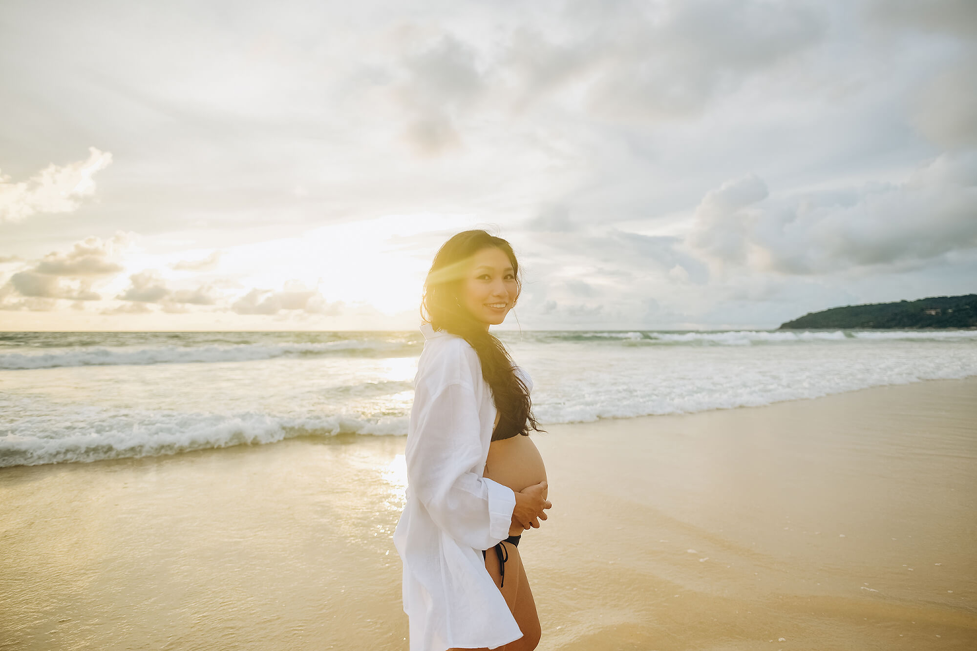 Phuket maternity photoshoot