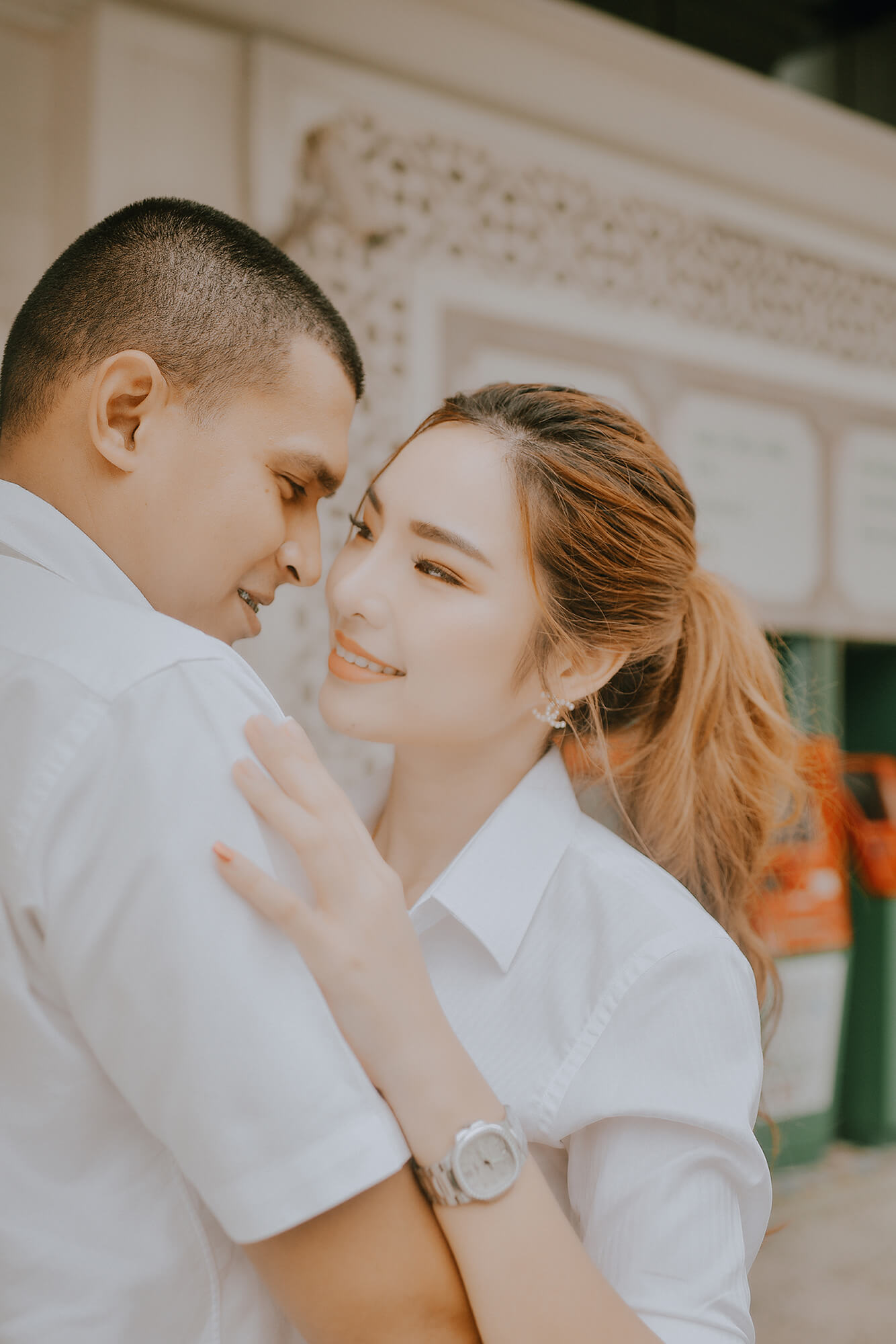 Phuket old town couple street photoshoot