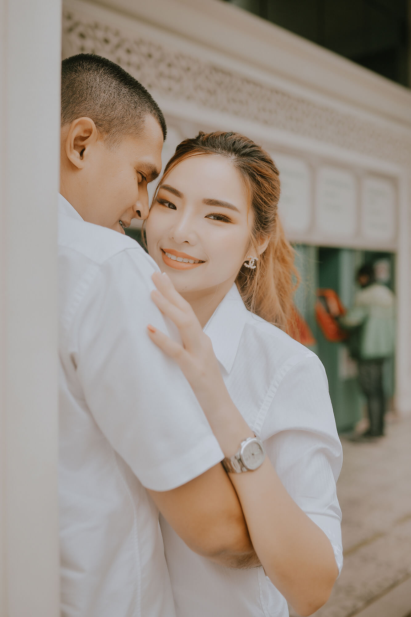 Phuket old town couple street photoshoot