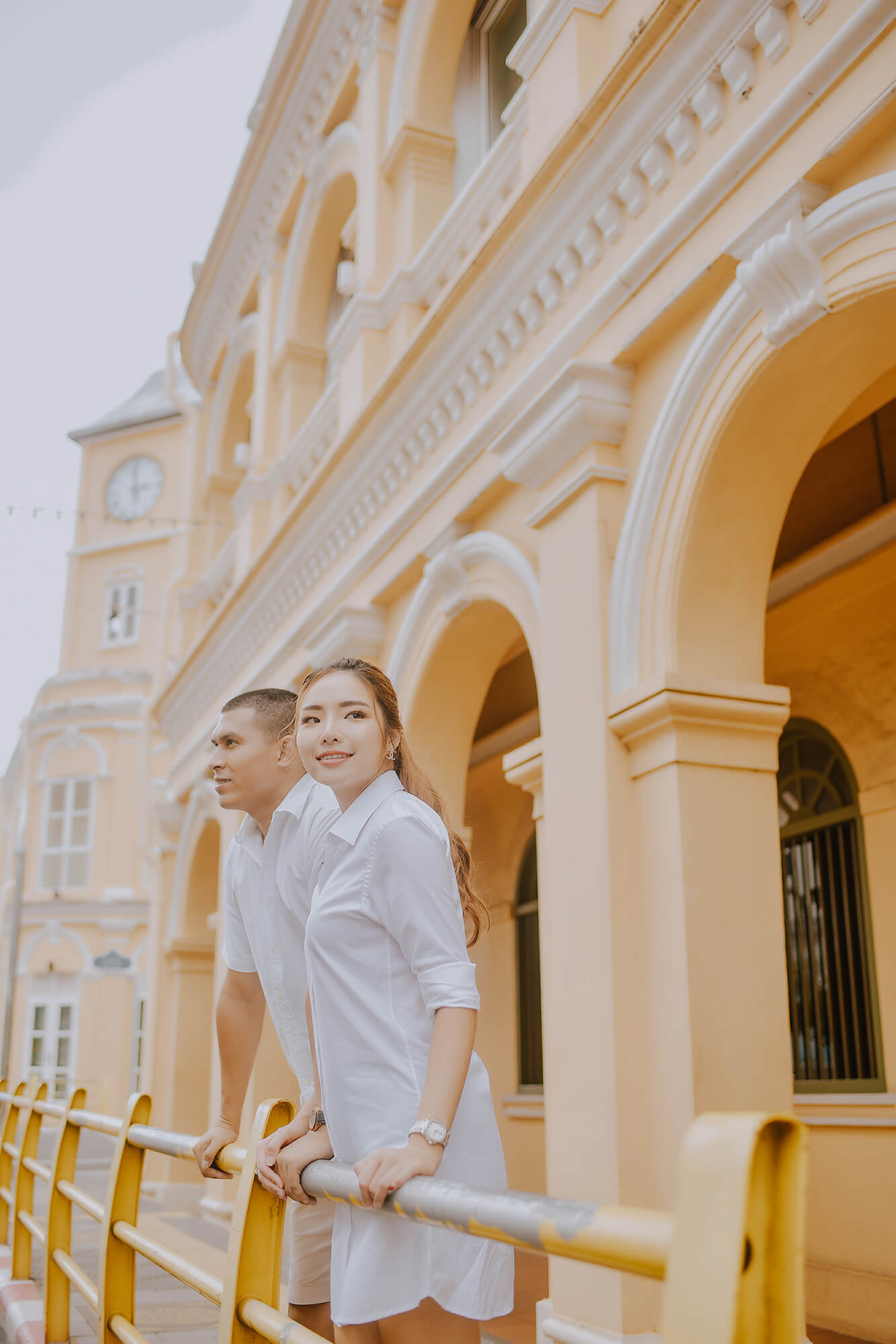 Phuket old town couple street photoshoot