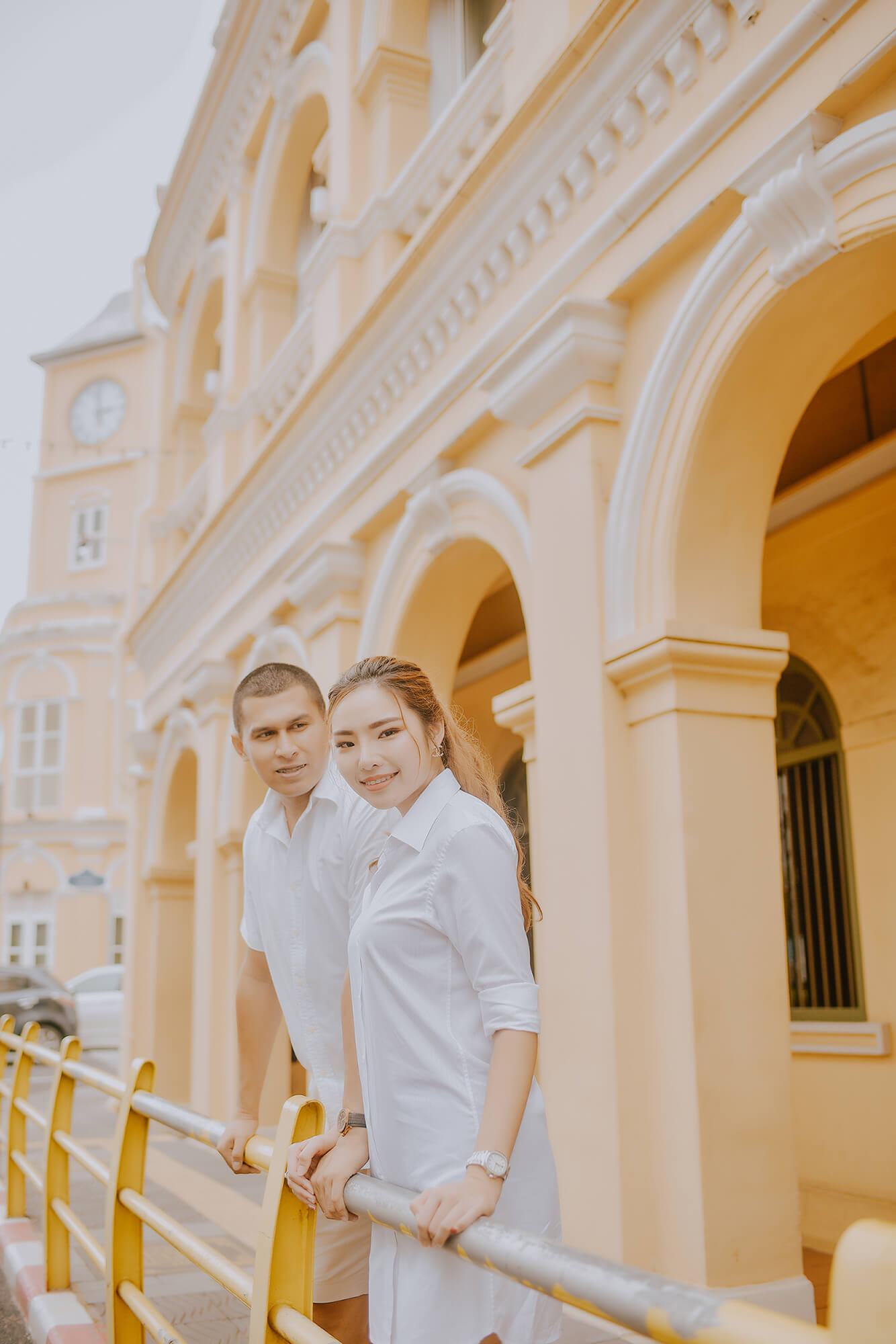 Phuket old town couple street photoshoot