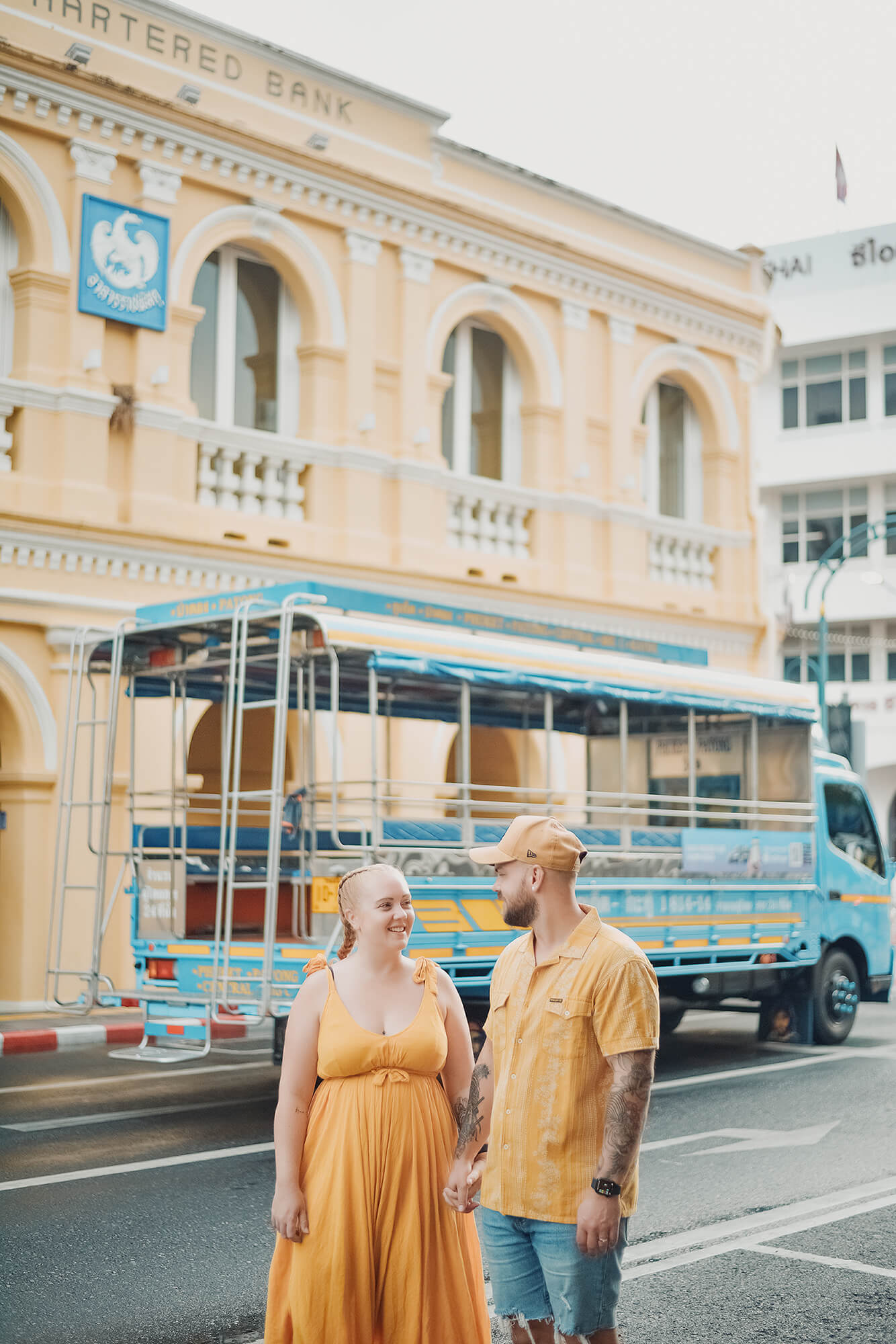 Couples Photoshoot in Phuket Town