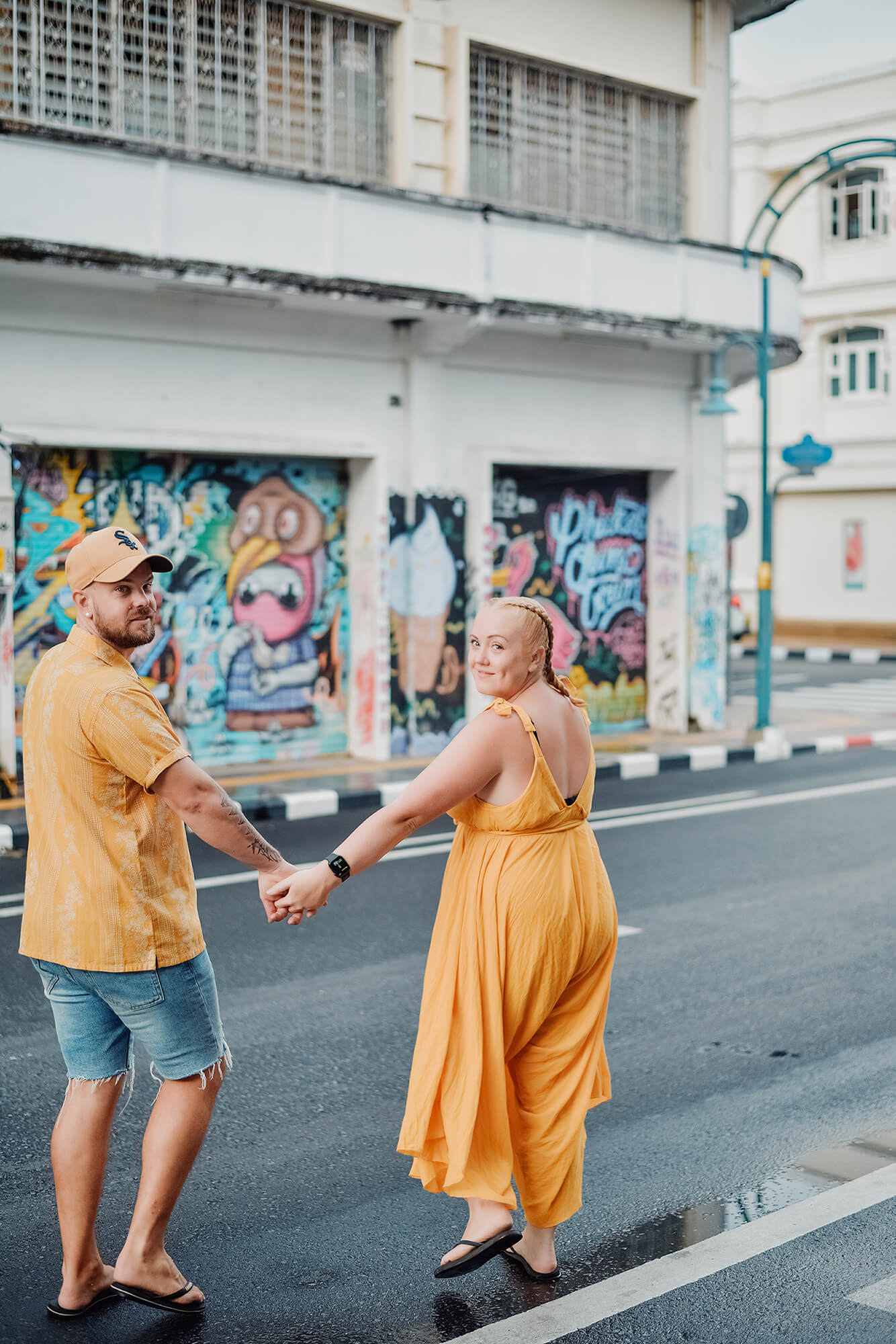 Couples Photoshoot in Phuket Town