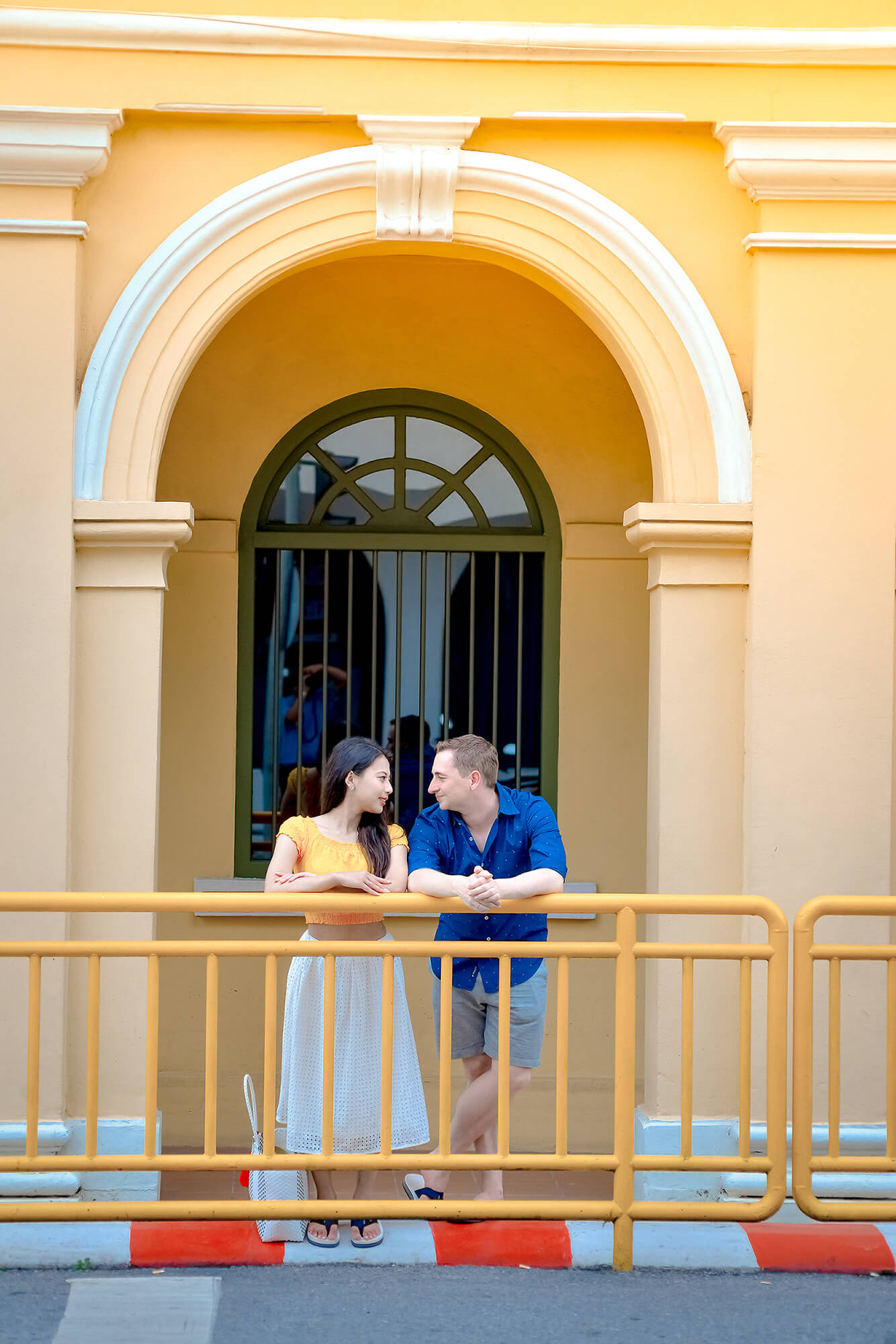 Phuket Old Town honeymoon couple photoshoot