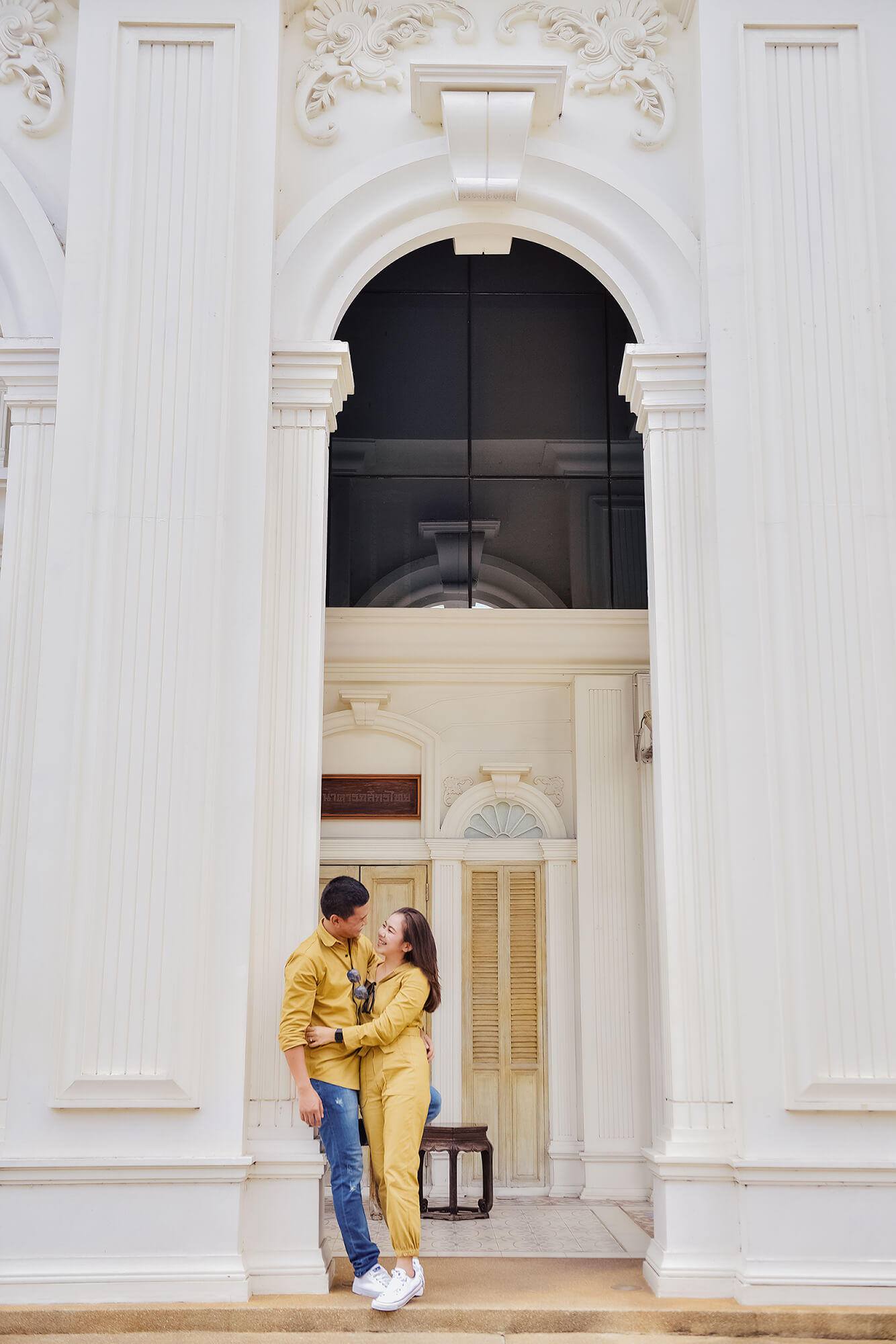 Phuket Old Town couple street photoshoot