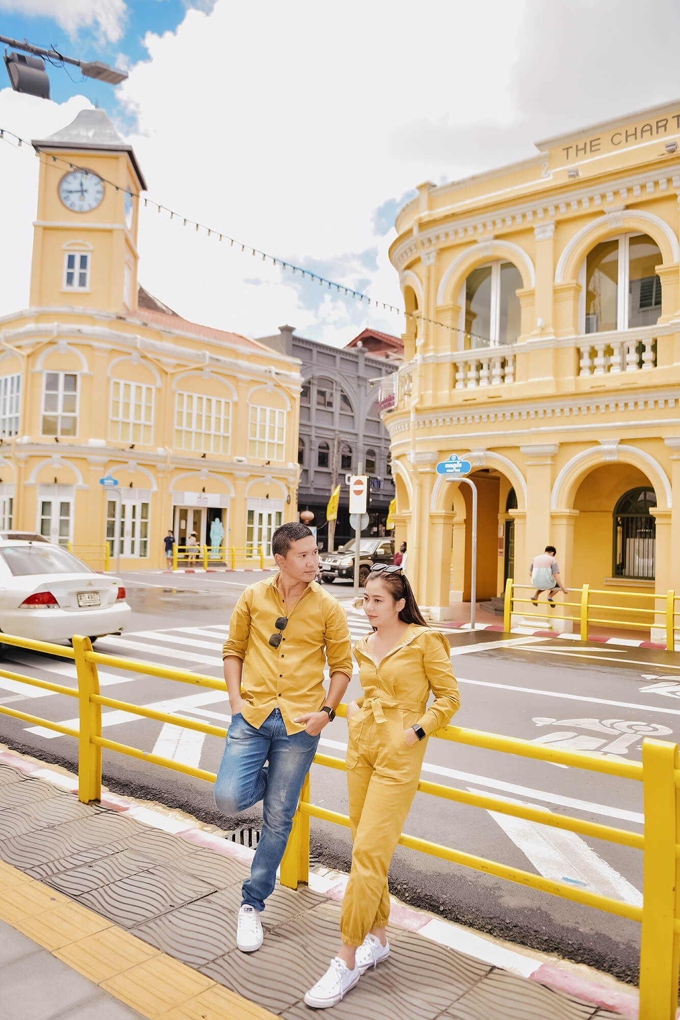 Phuket Old Town couple street photoshoot