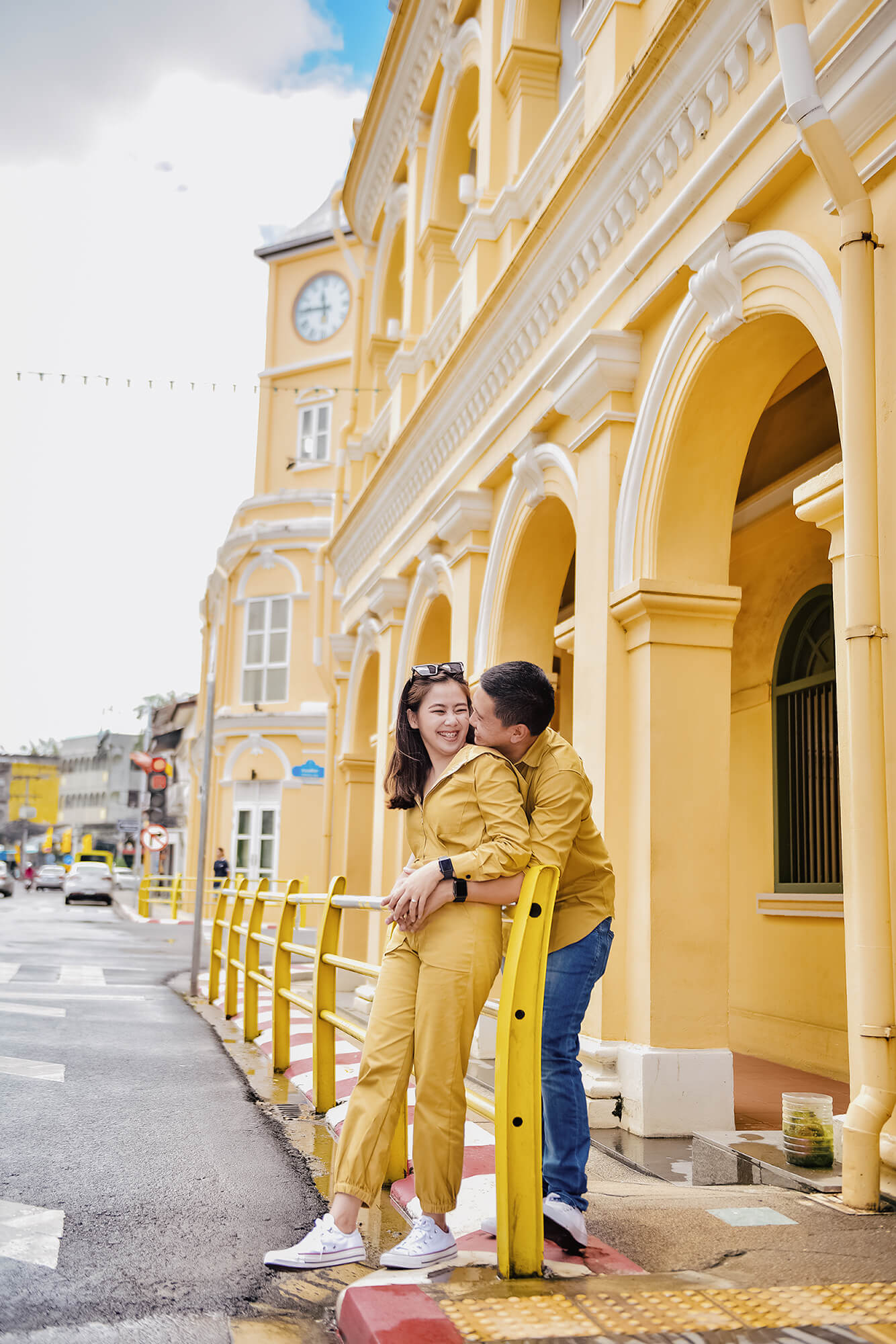 Phuket Old Town couple street photoshoot