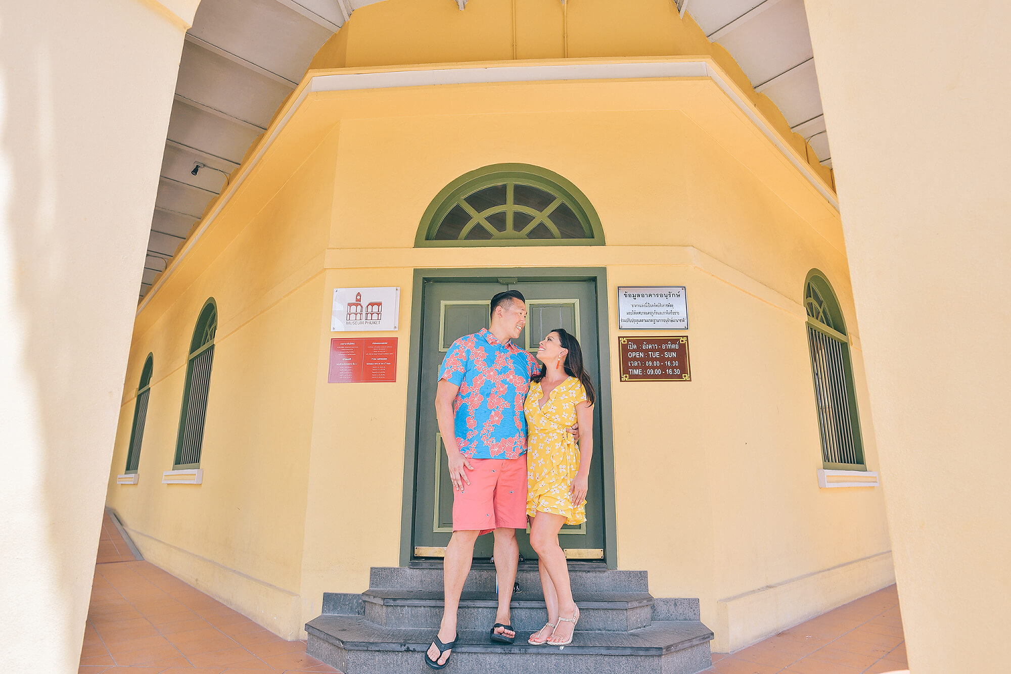 Phuket Old Town Couple Photoshoot