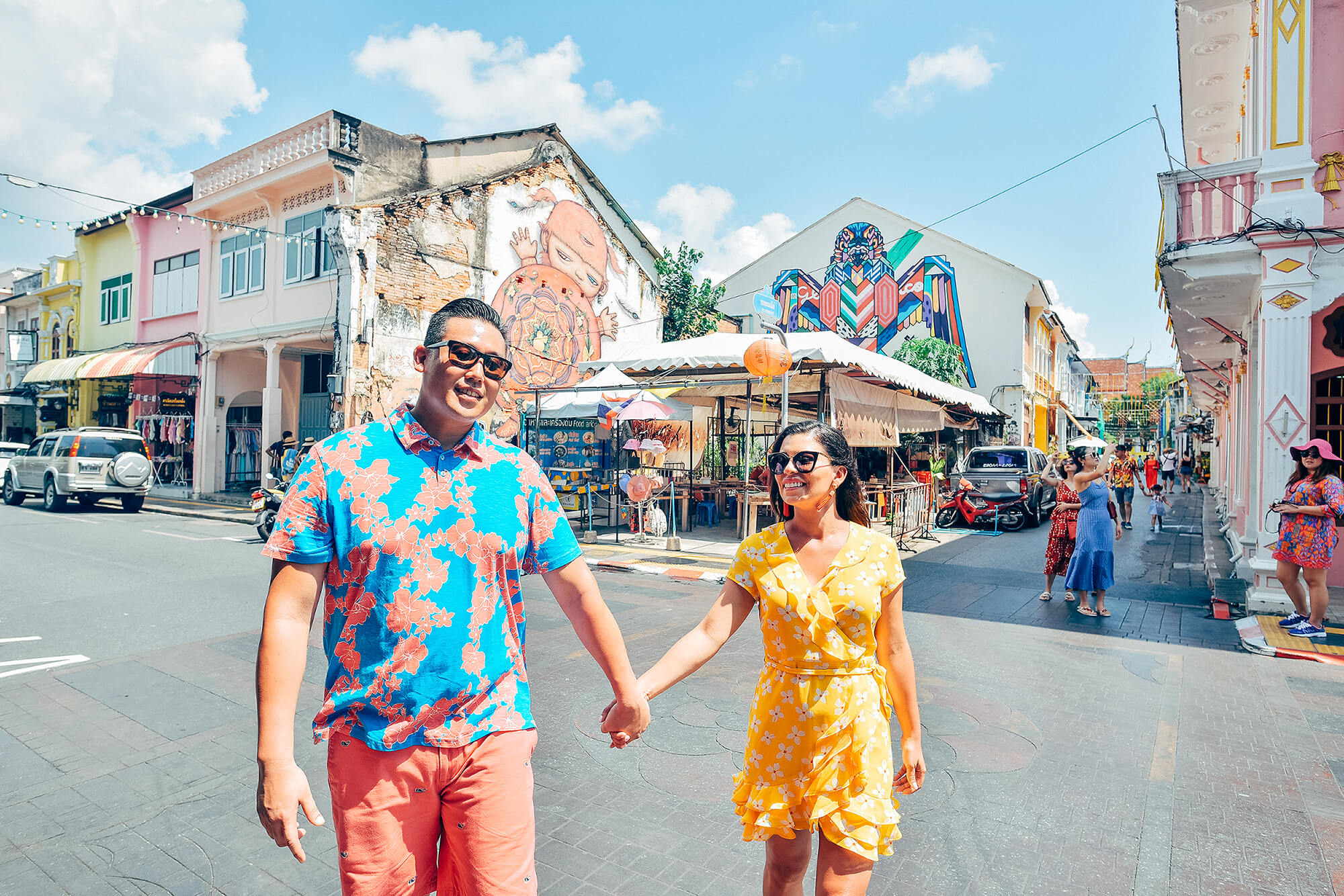 Phuket Old Town Couple Photoshoot