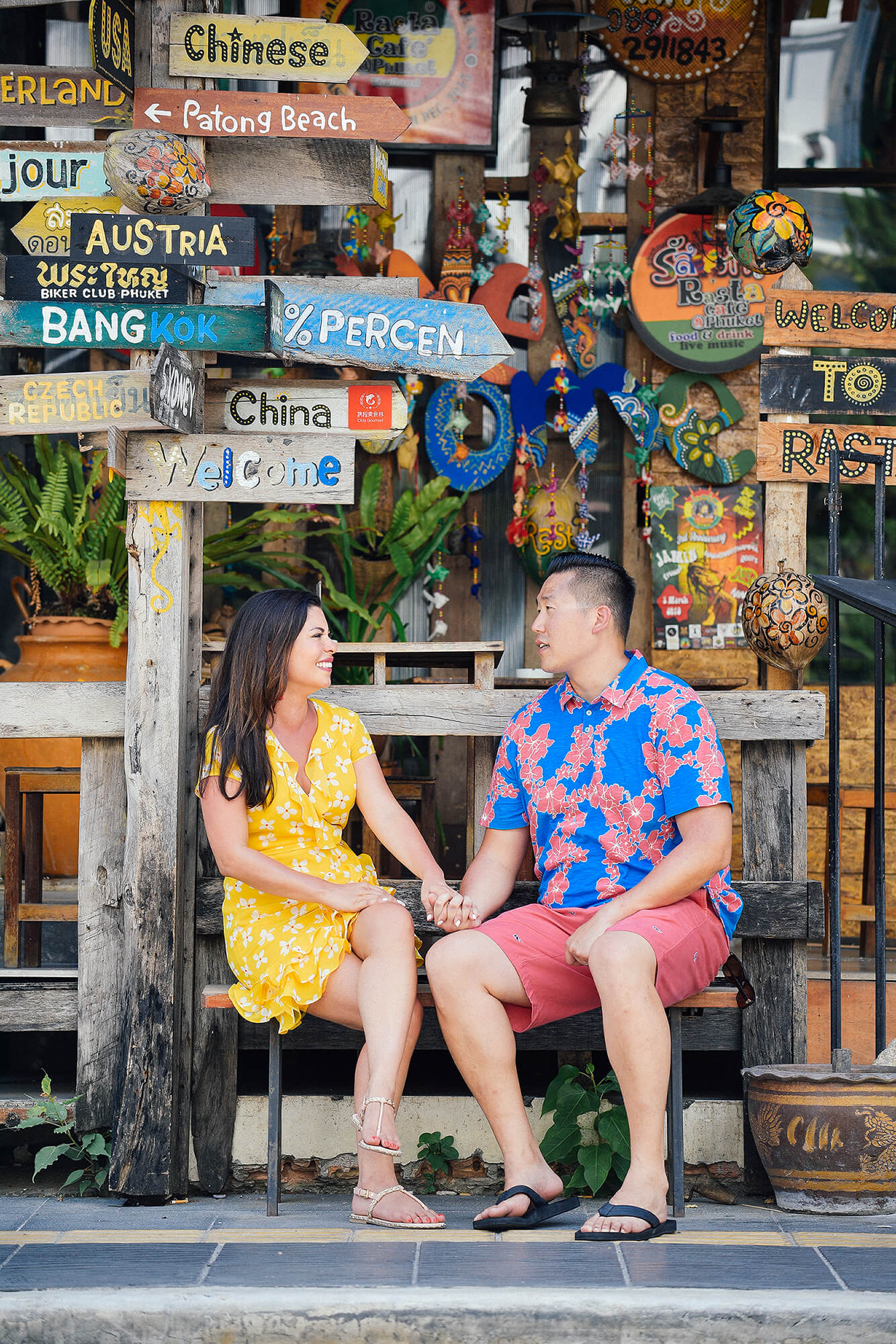 Phuket Old Town Couple Photoshoot