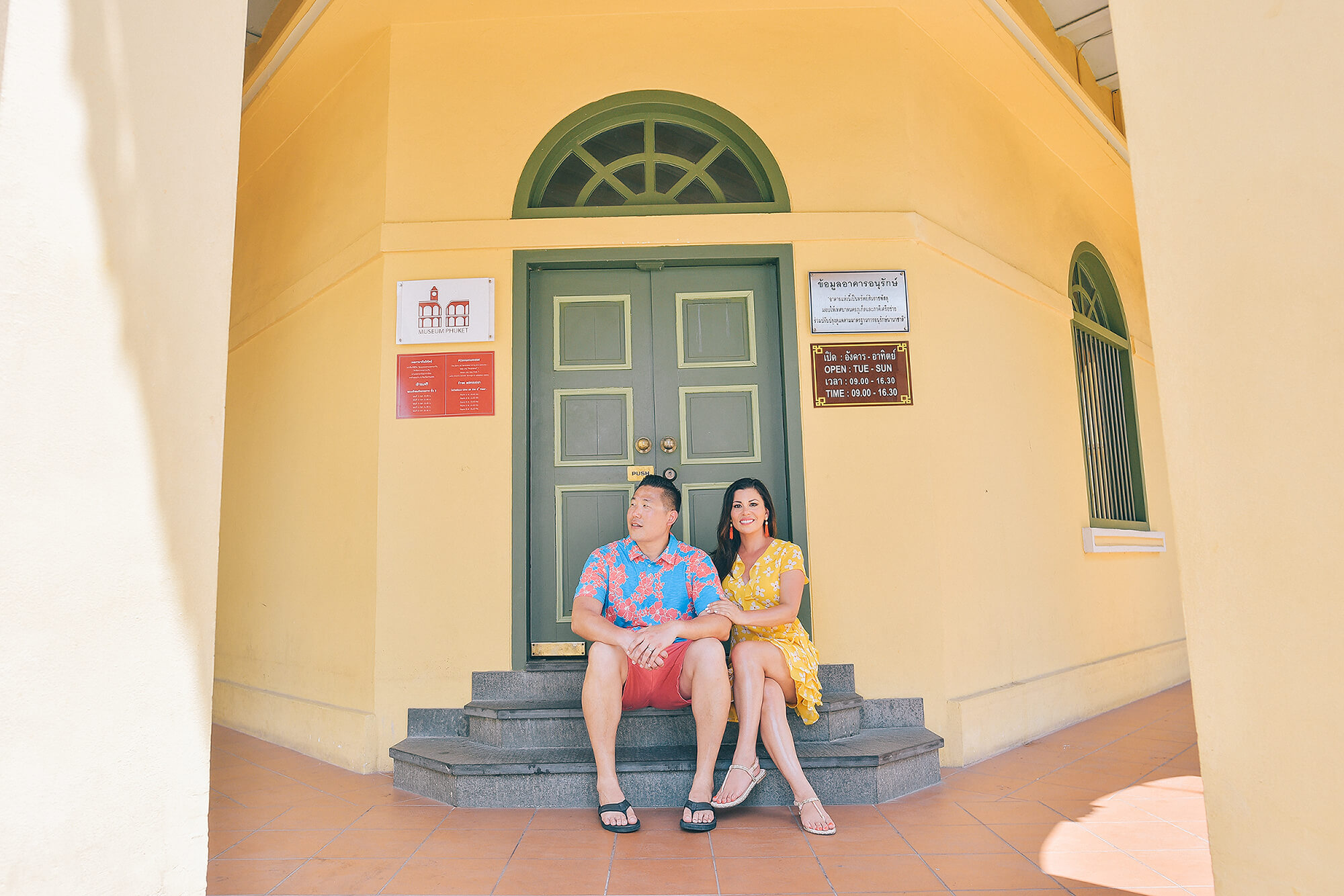 Phuket Old Town Couple Photoshoot