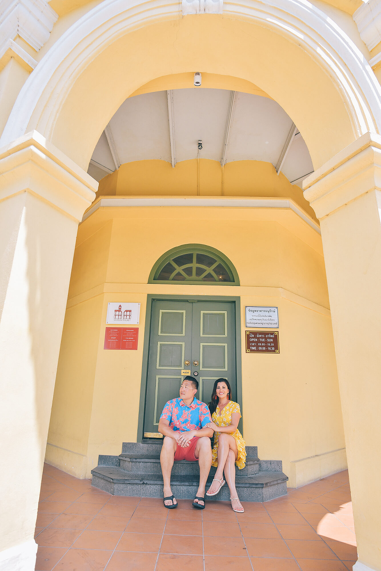 Phuket Old Town Couple Photoshoot