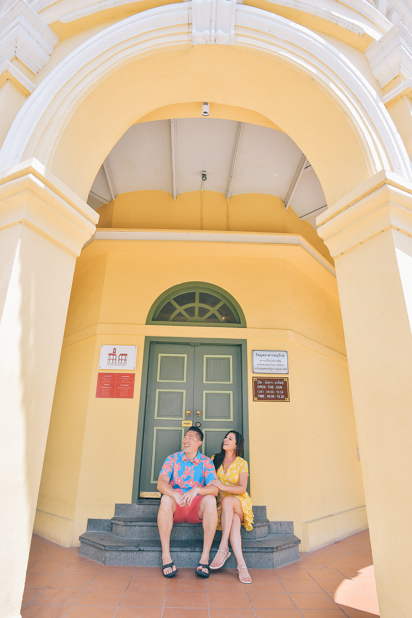 Phuket Old Town Couple Photoshoot