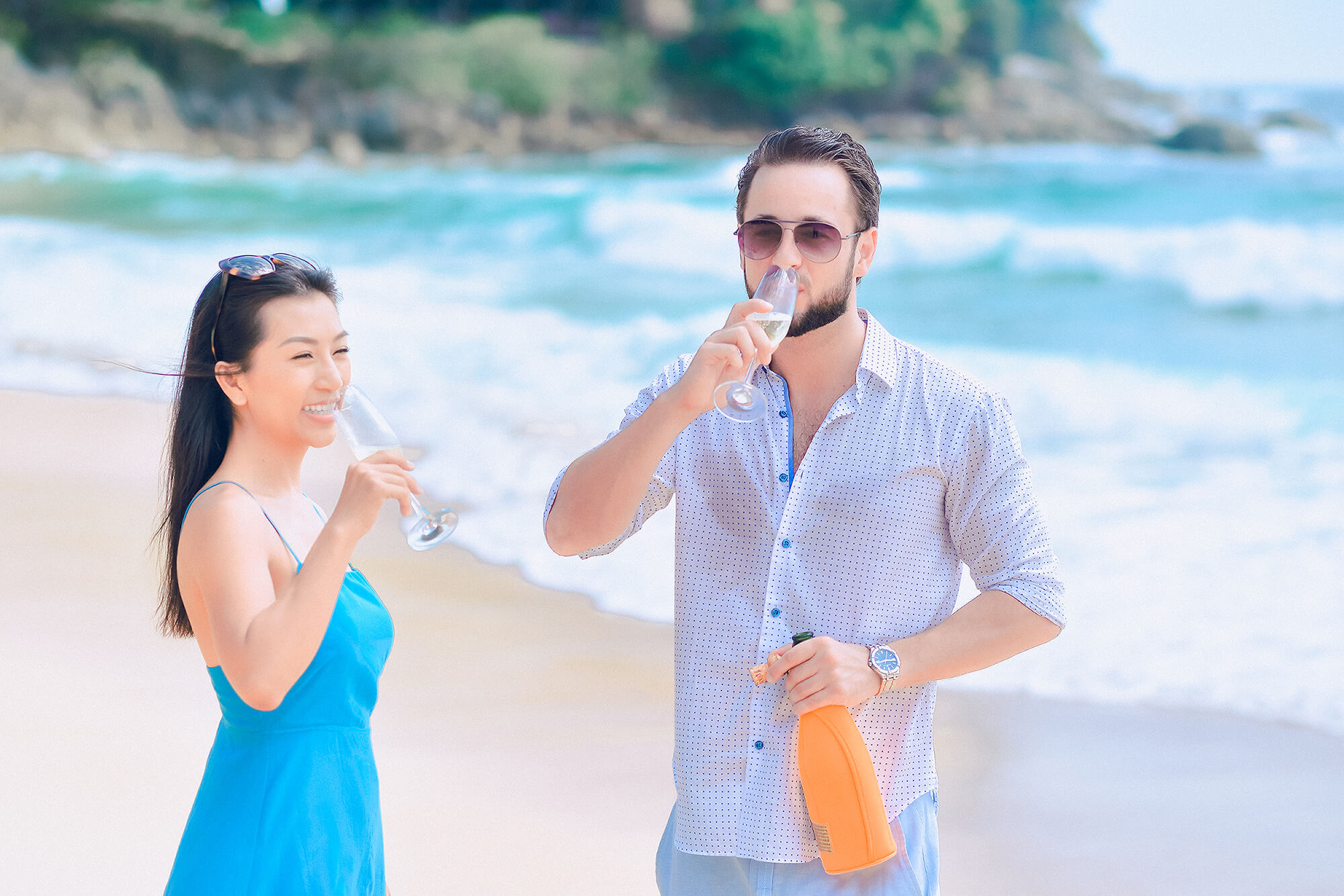 Phuket engagement vacation photographer