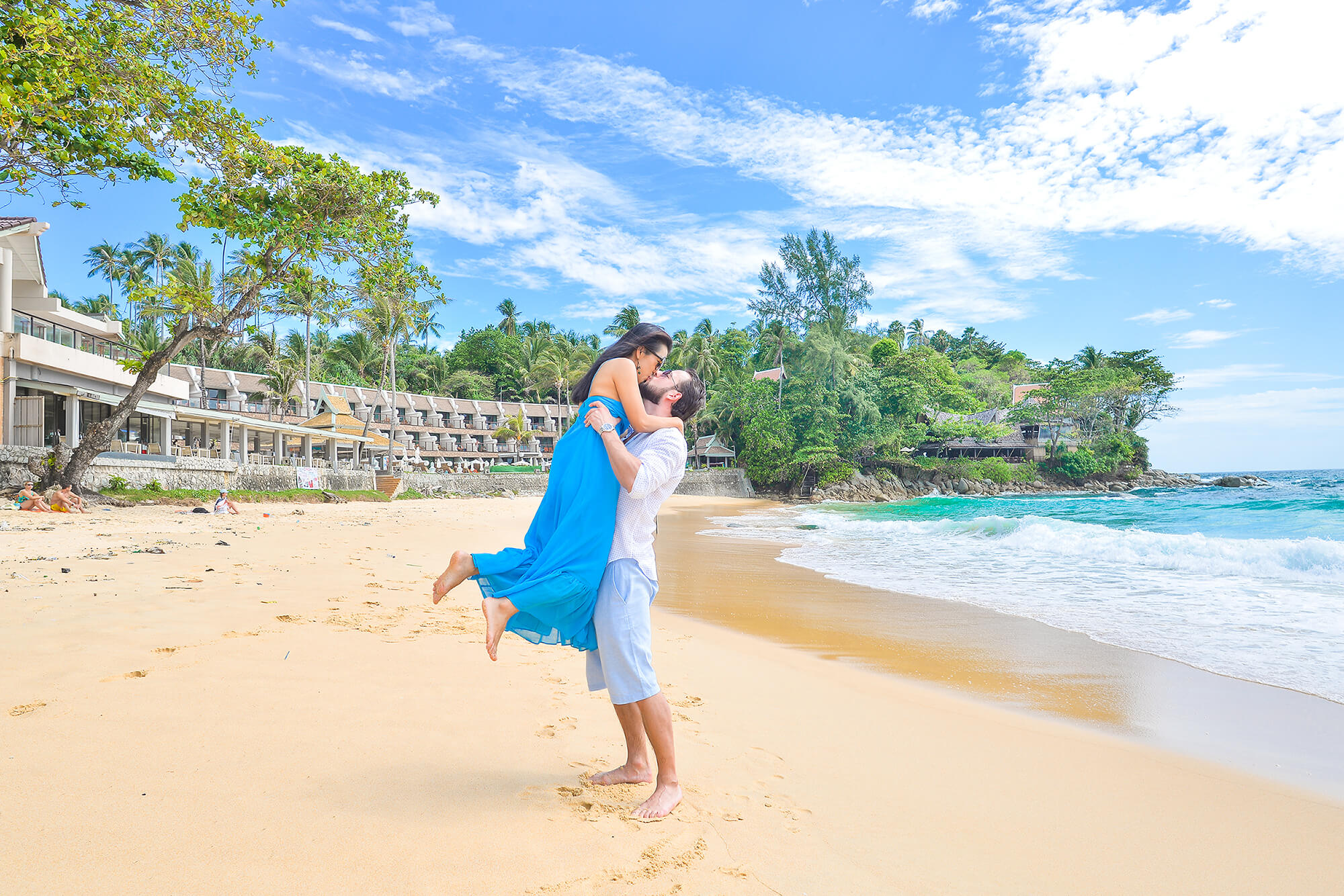 Phuket engagement vacation photographer