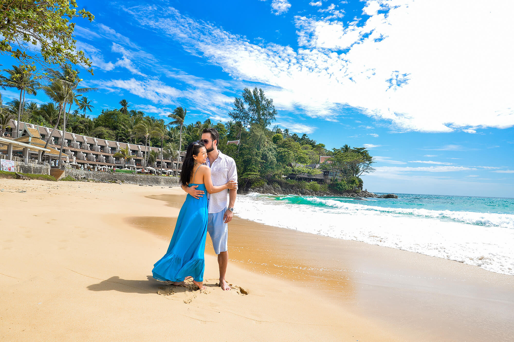 Phuket engagement vacation photographer