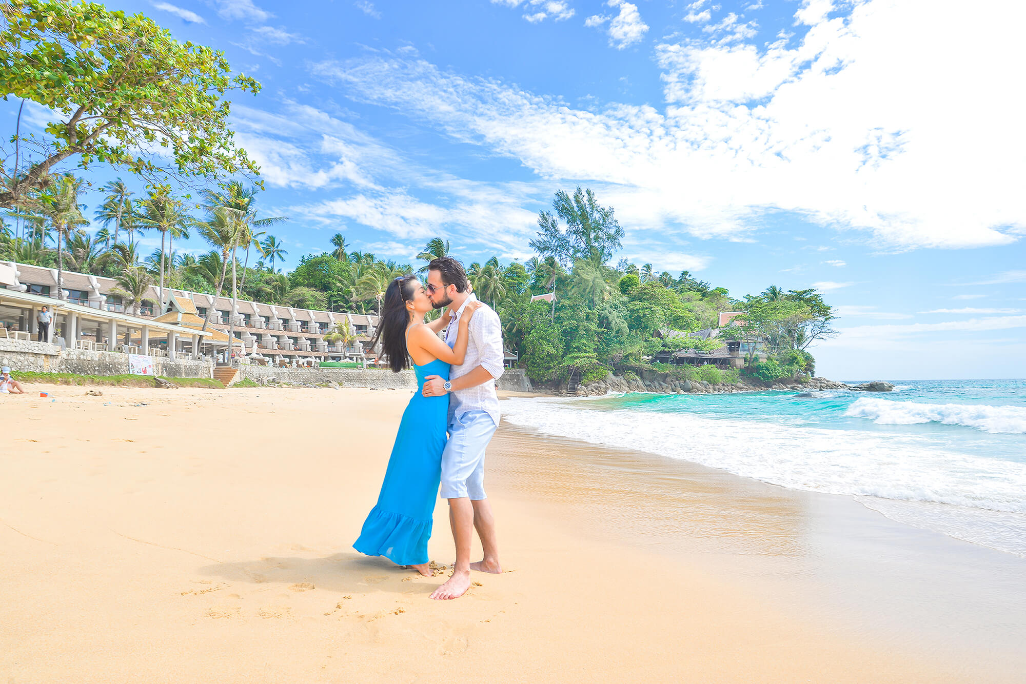 Phuket engagement vacation photographer