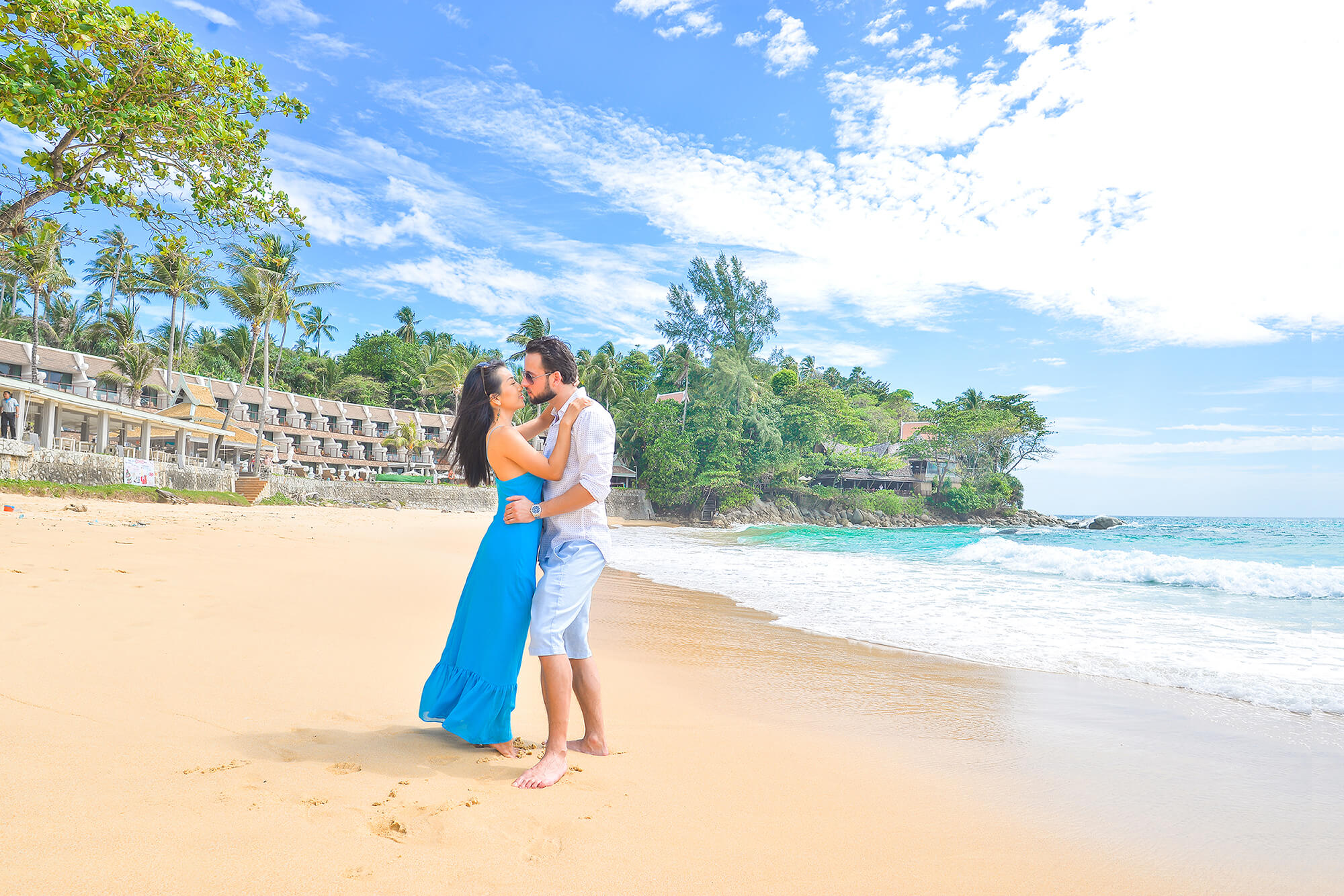 Phuket engagement vacation photographer