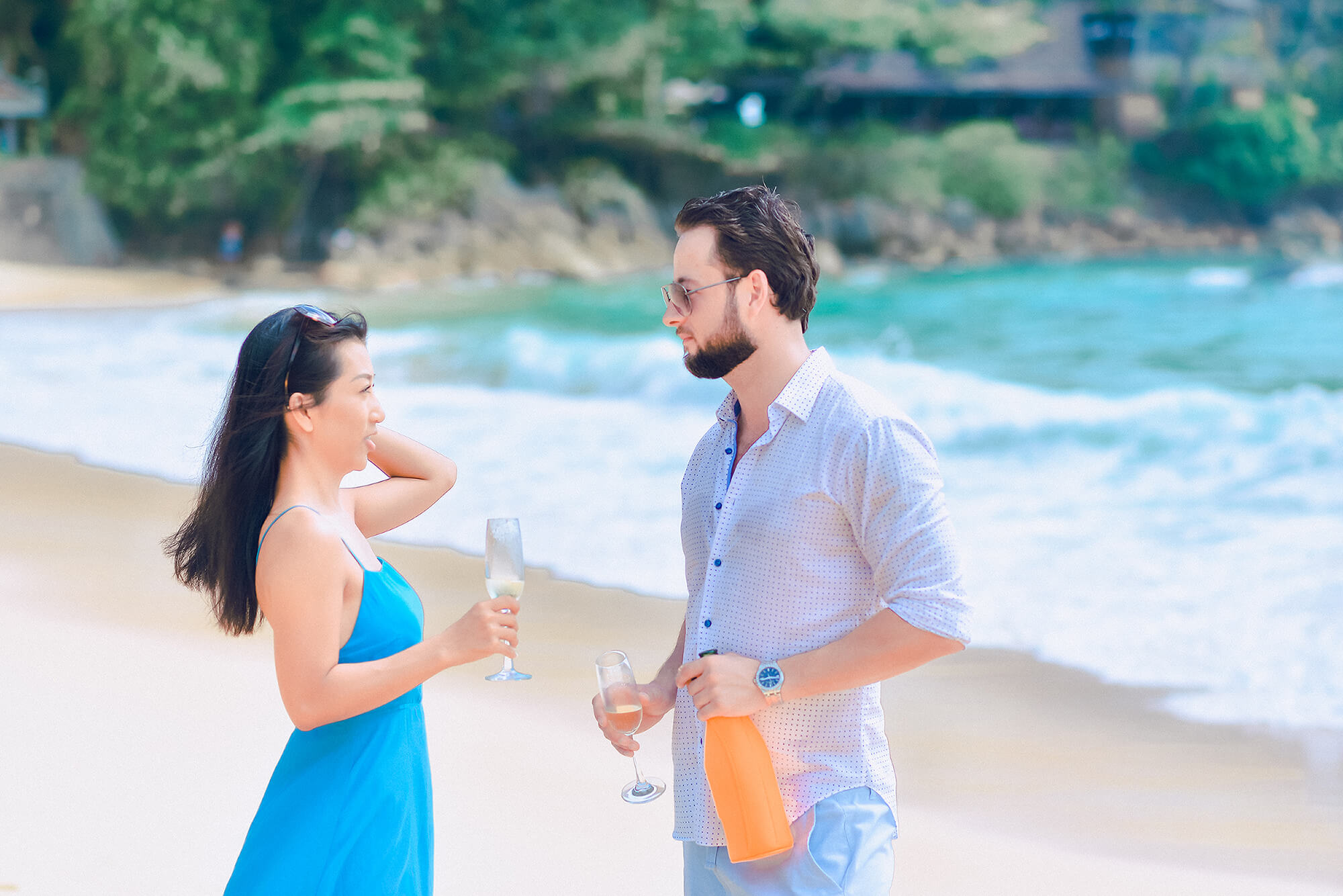 Phuket engagement vacation photographer