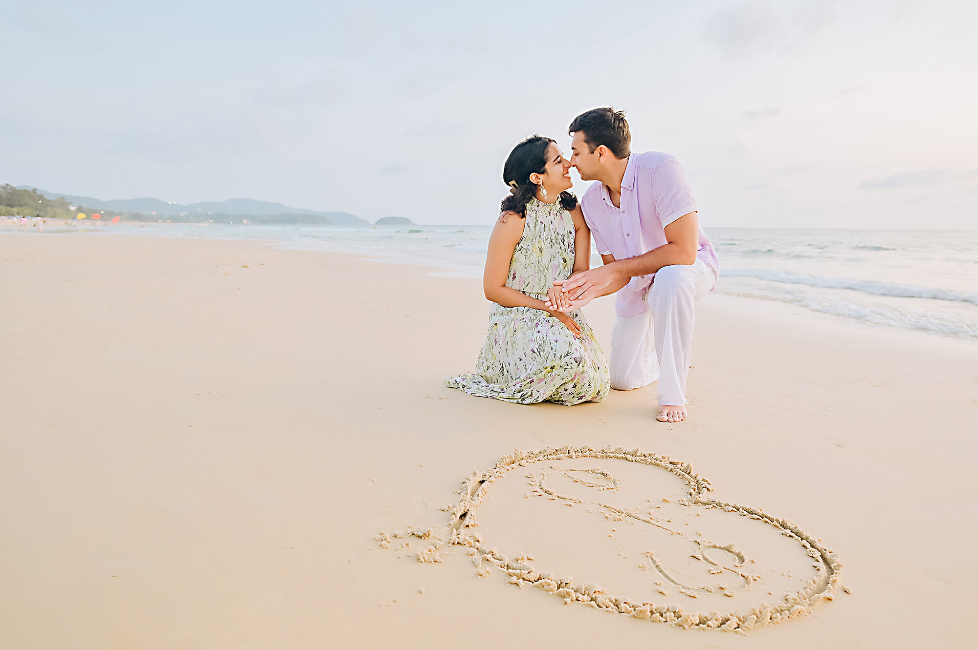 Phuket romantic marriage proposal photography