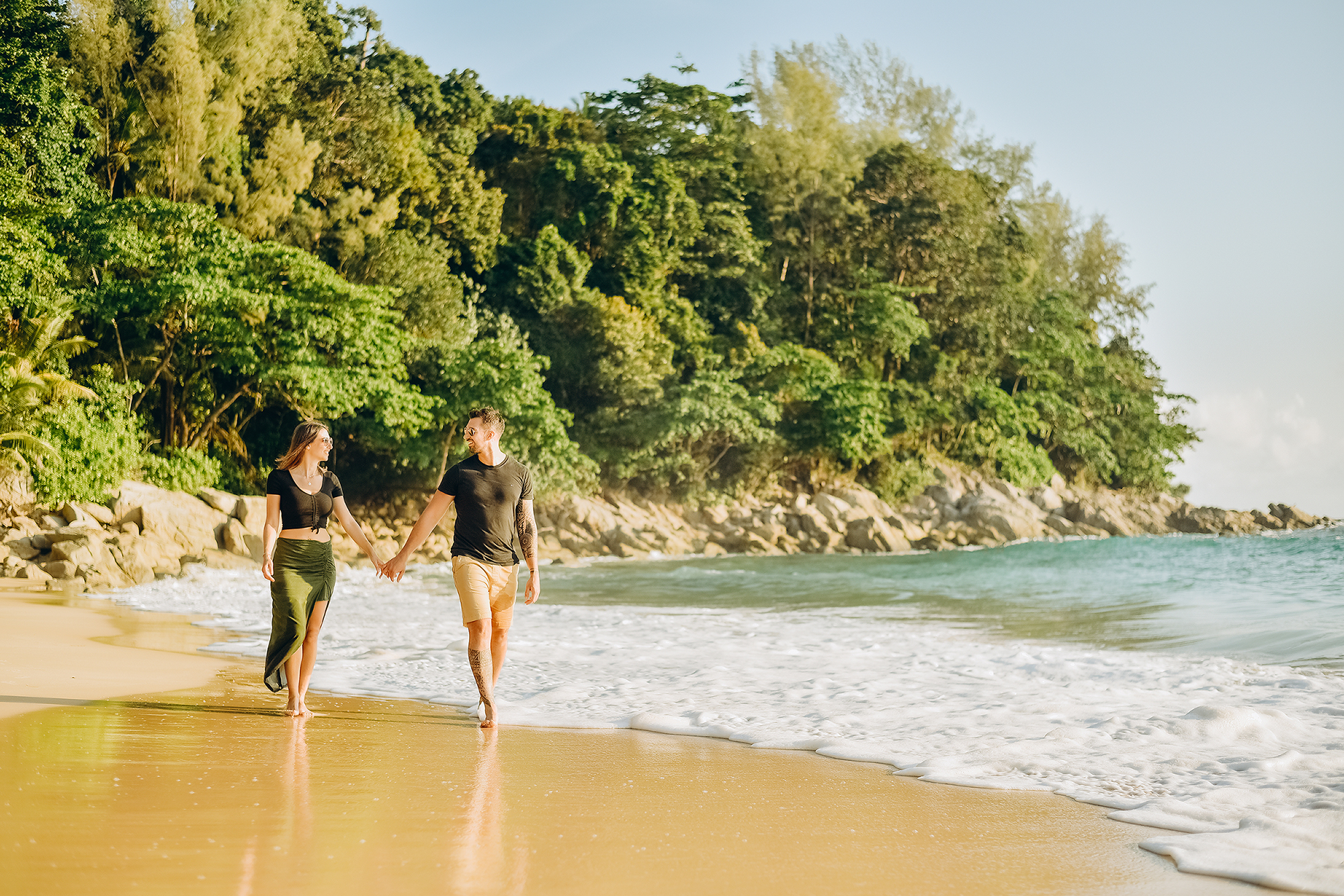 Phuket Romantic sunset couples photoshoot