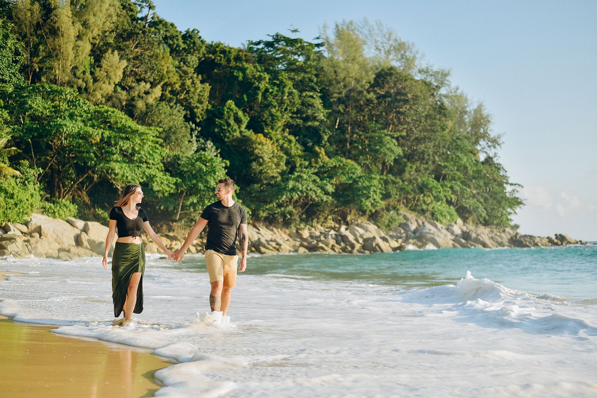 Phuket Romantic sunset couples photoshoot