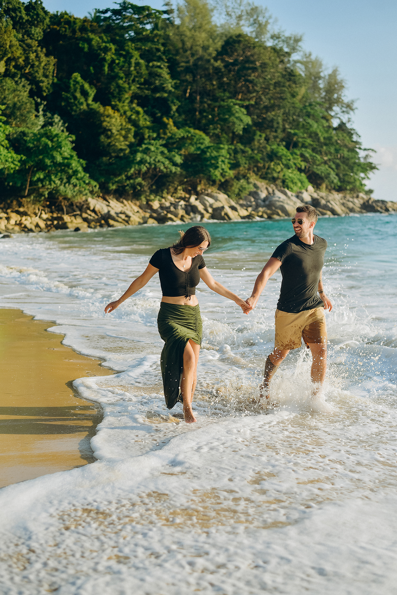 Phuket Romantic sunset couples photoshoot