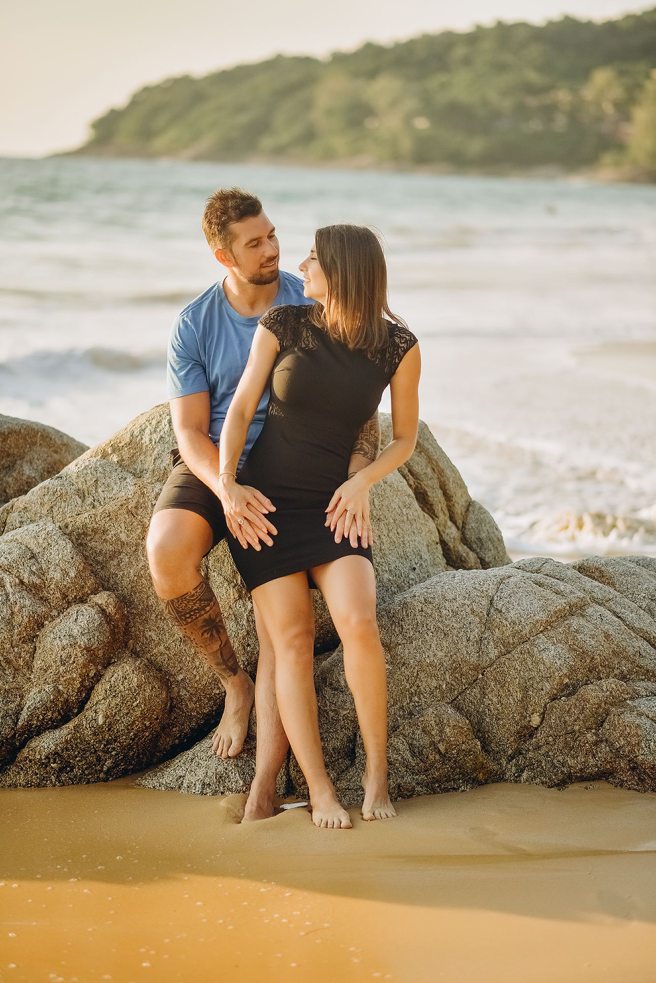 Phuket Romantic sunset couples photoshoot