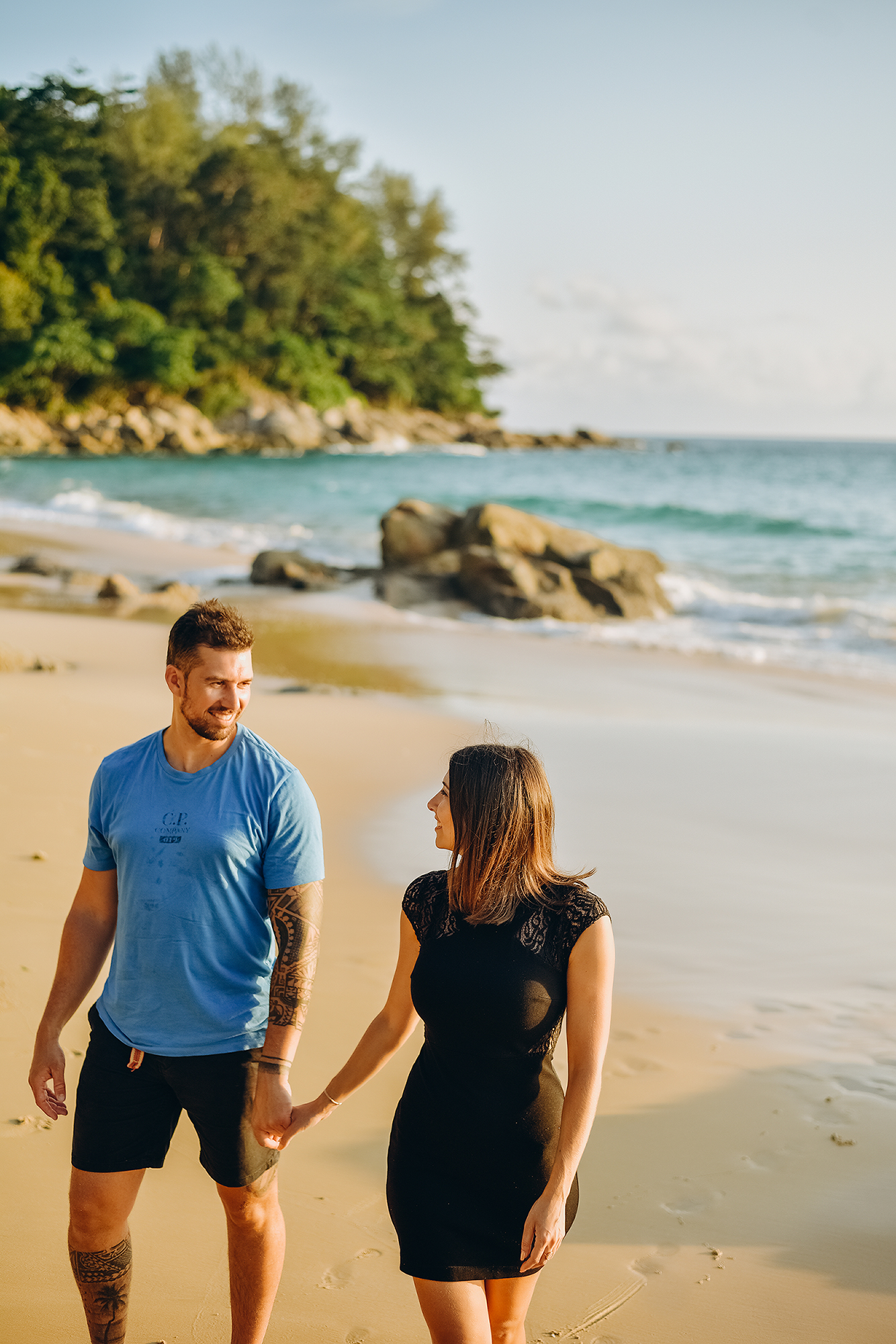 Phuket Romantic sunset couples photoshoot