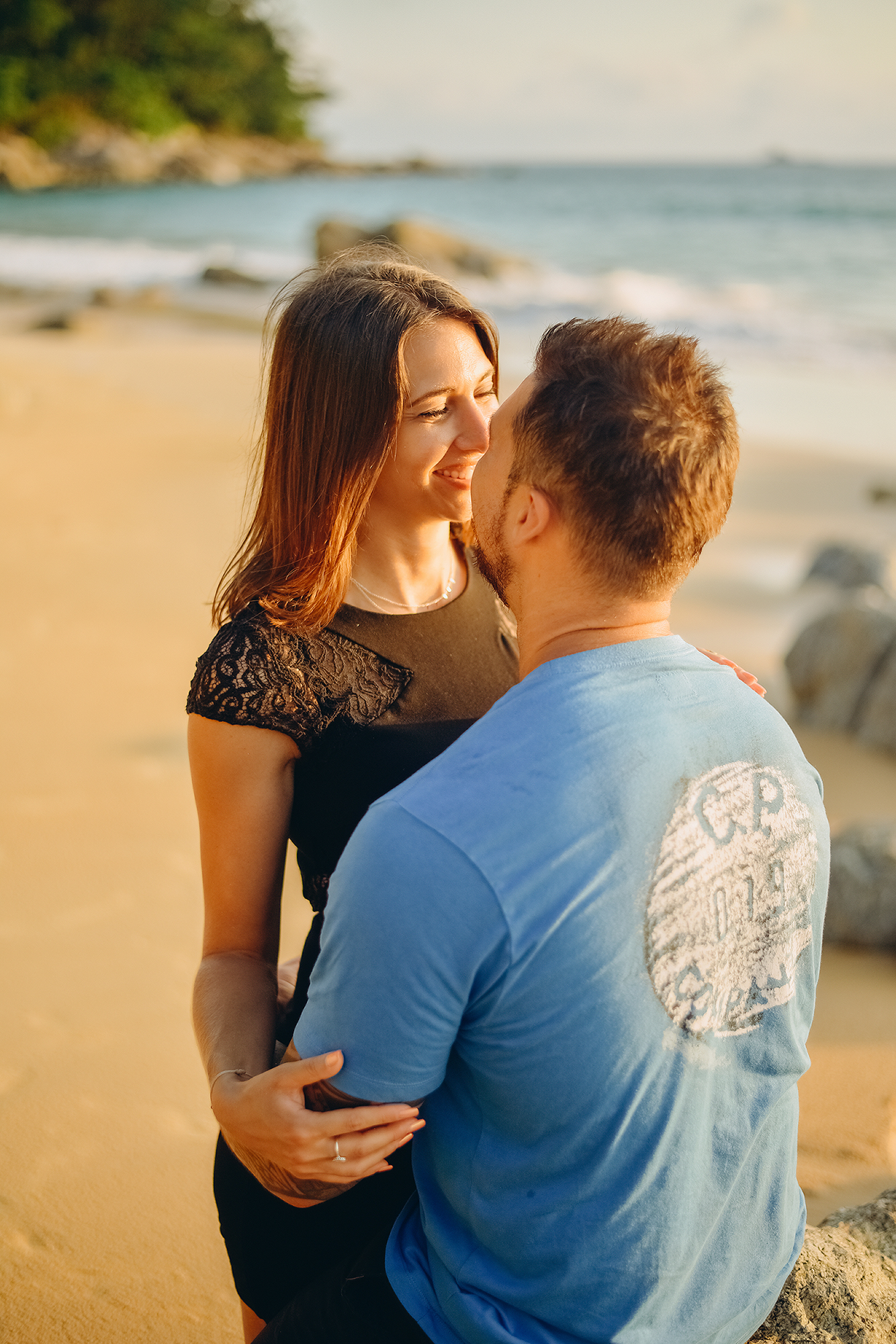 Phuket Romantic sunset couples photoshoot