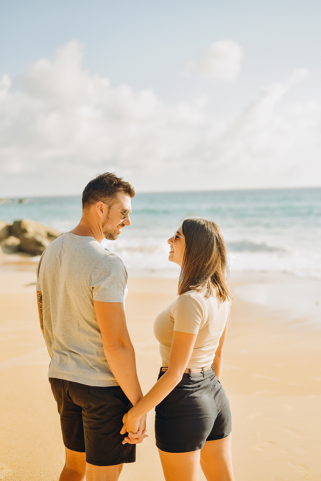 Phuket Romantic sunset couples photoshoot