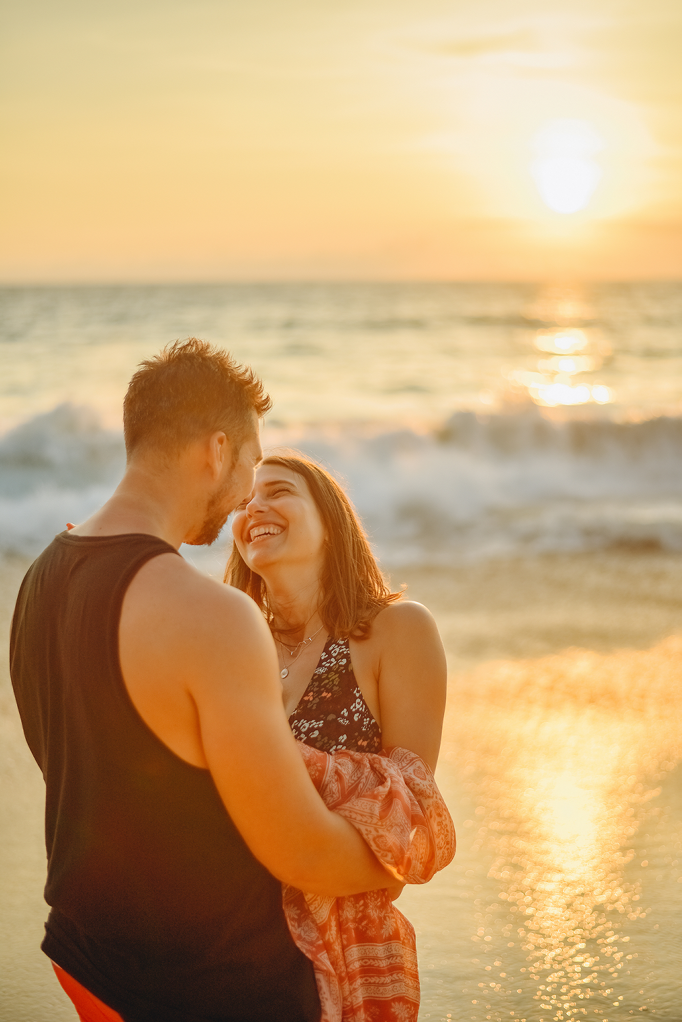 Phuket Romantic sunset couples photoshoot