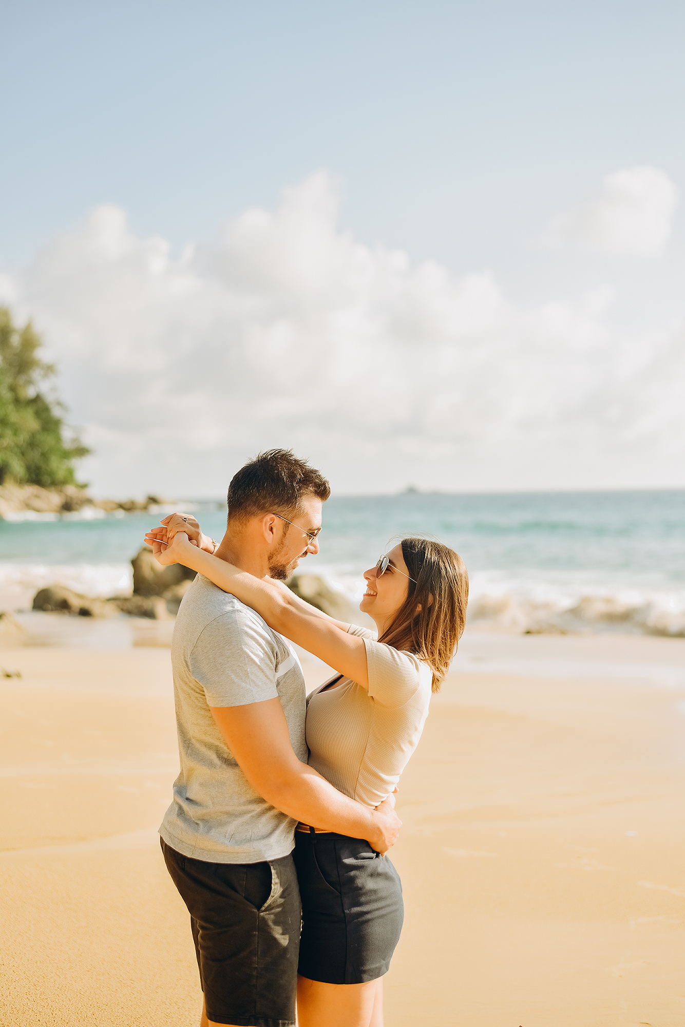 Phuket Romantic sunset couples photoshoot