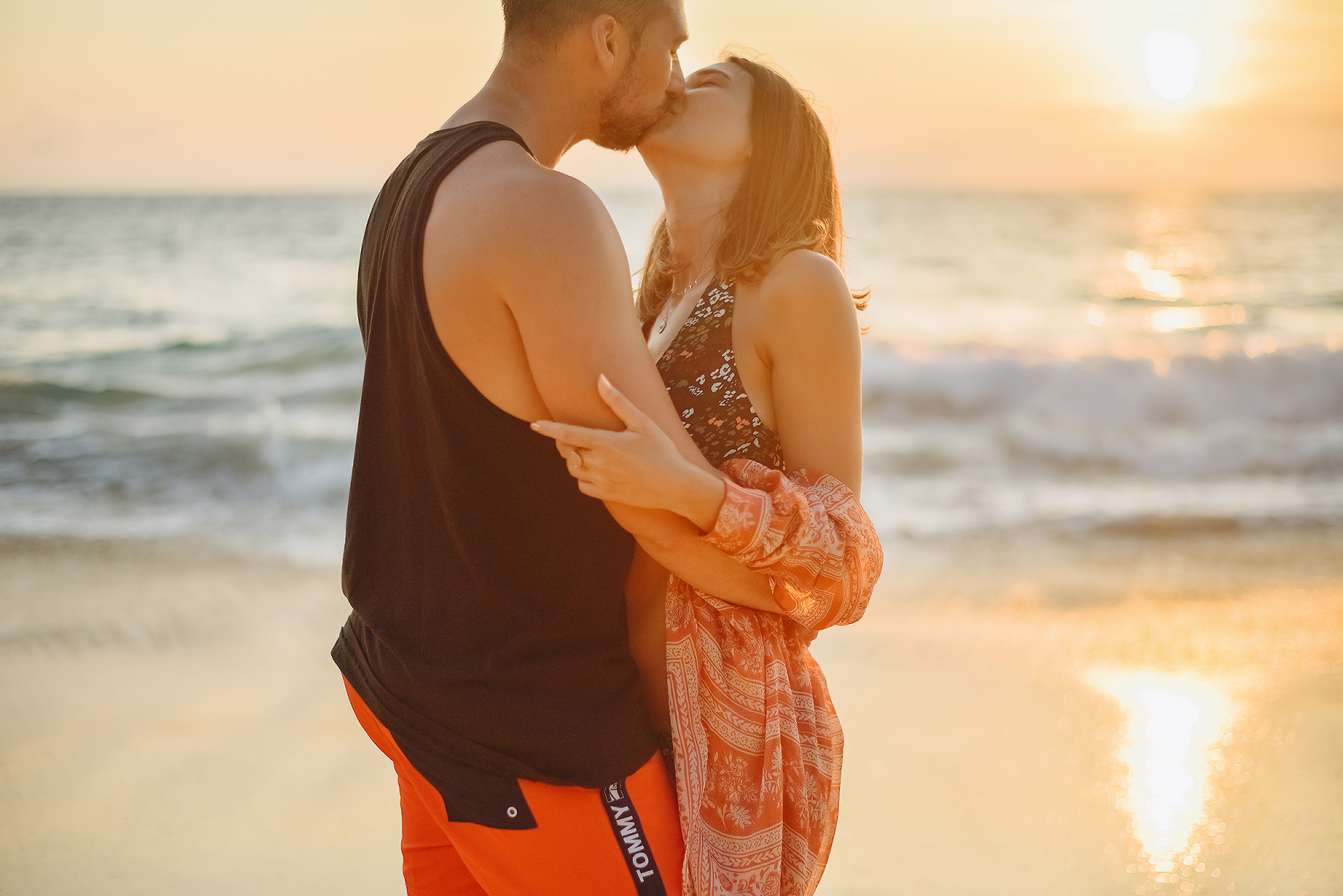 Phuket Romantic sunset couples photoshoot