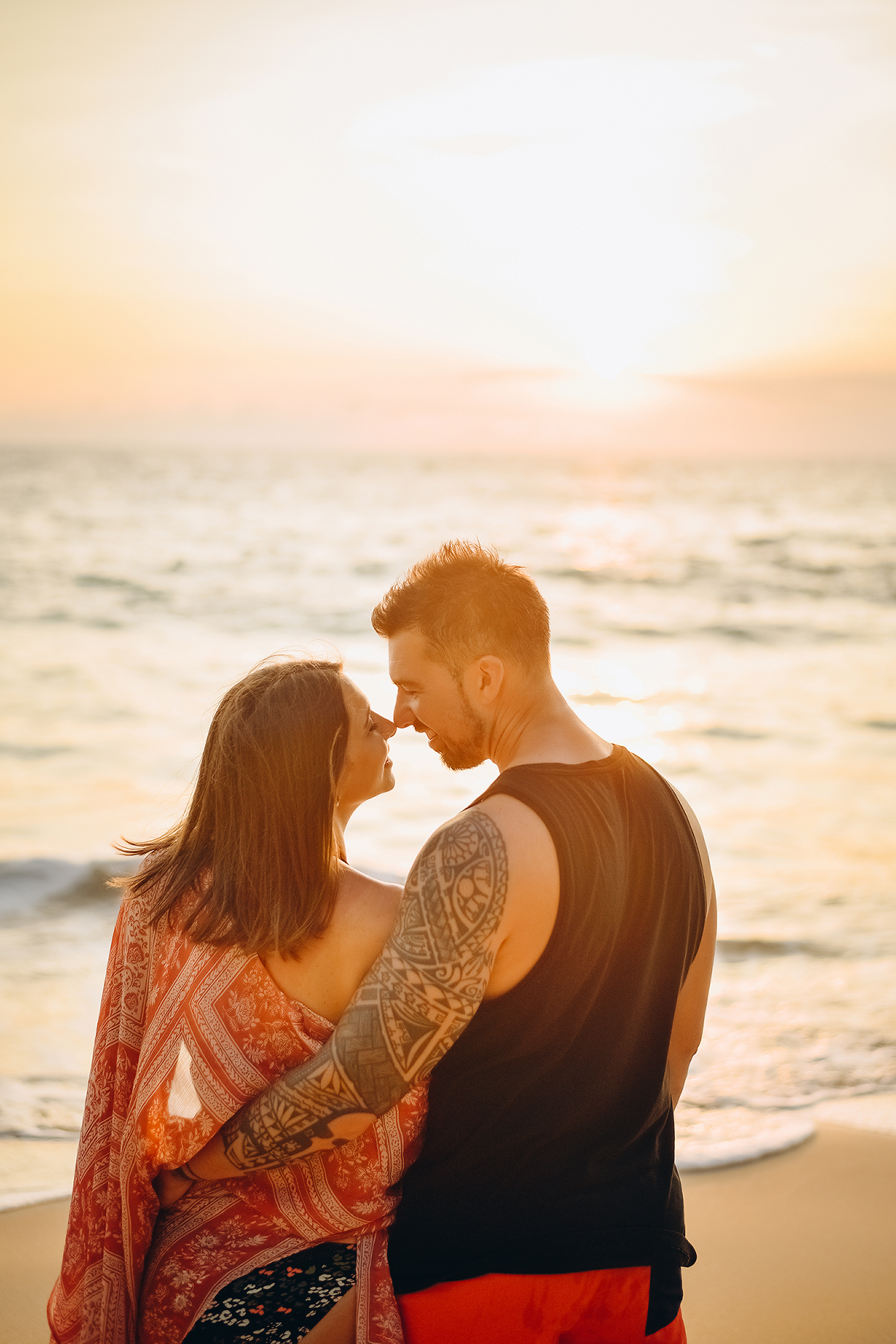 Phuket Romantic sunset couples photoshoot