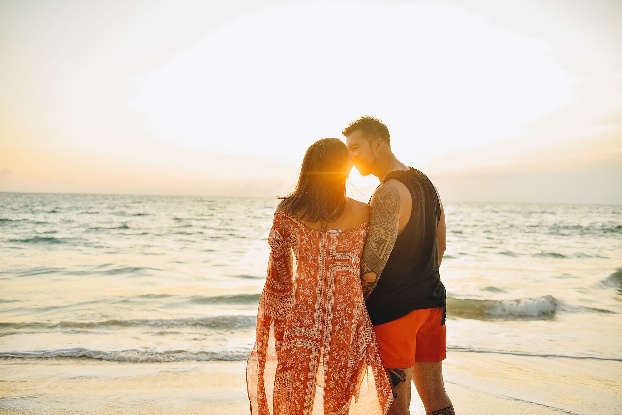 Phuket Romantic sunset couples photoshoot