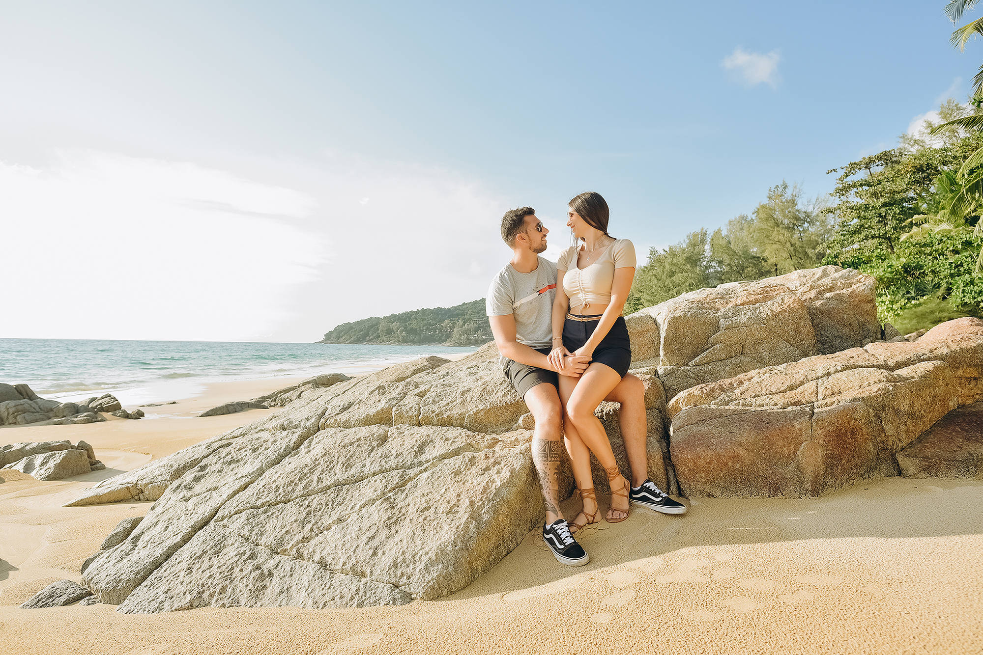 Phuket Romantic sunset couples photoshoot