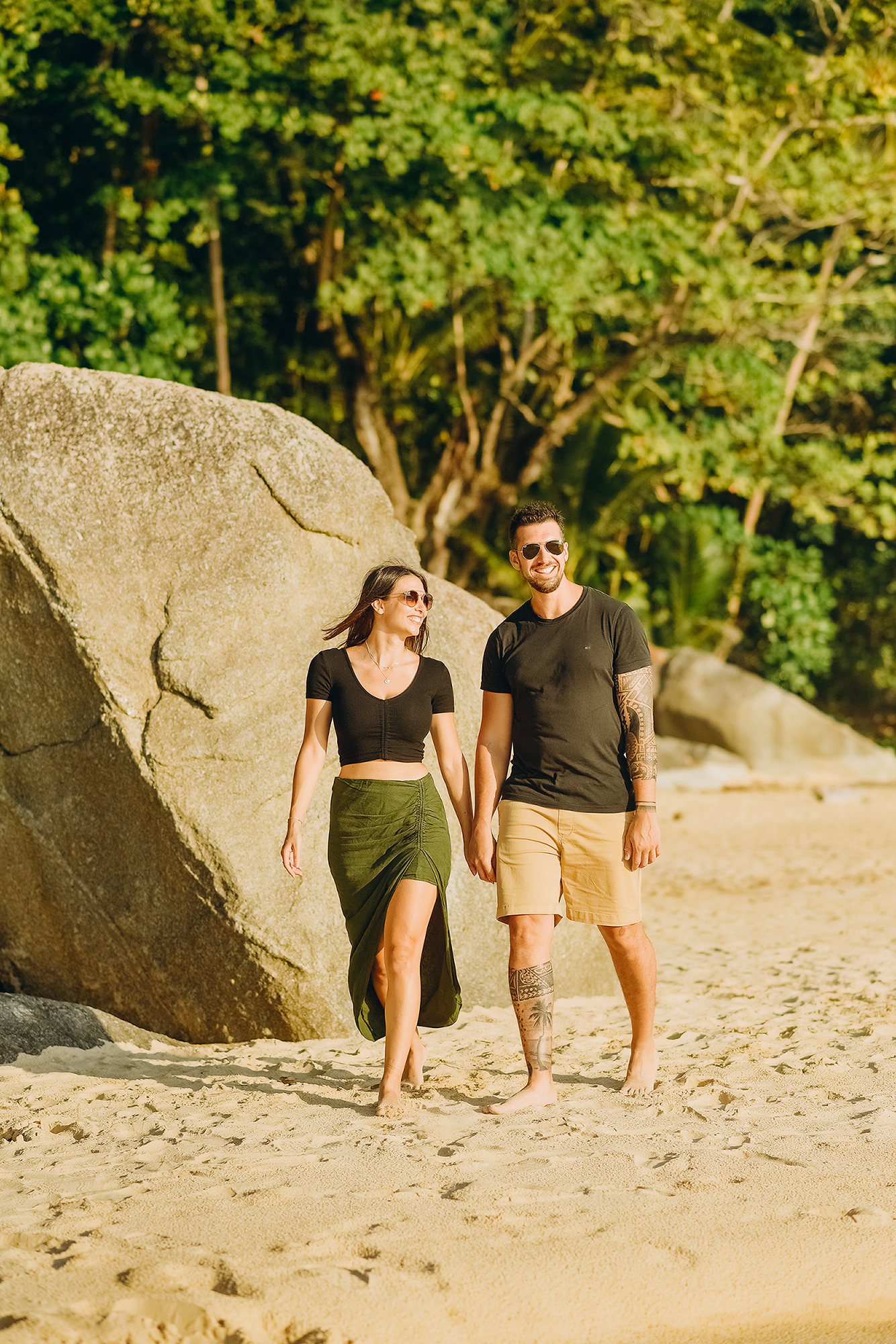 Phuket Romantic sunset couples photoshoot