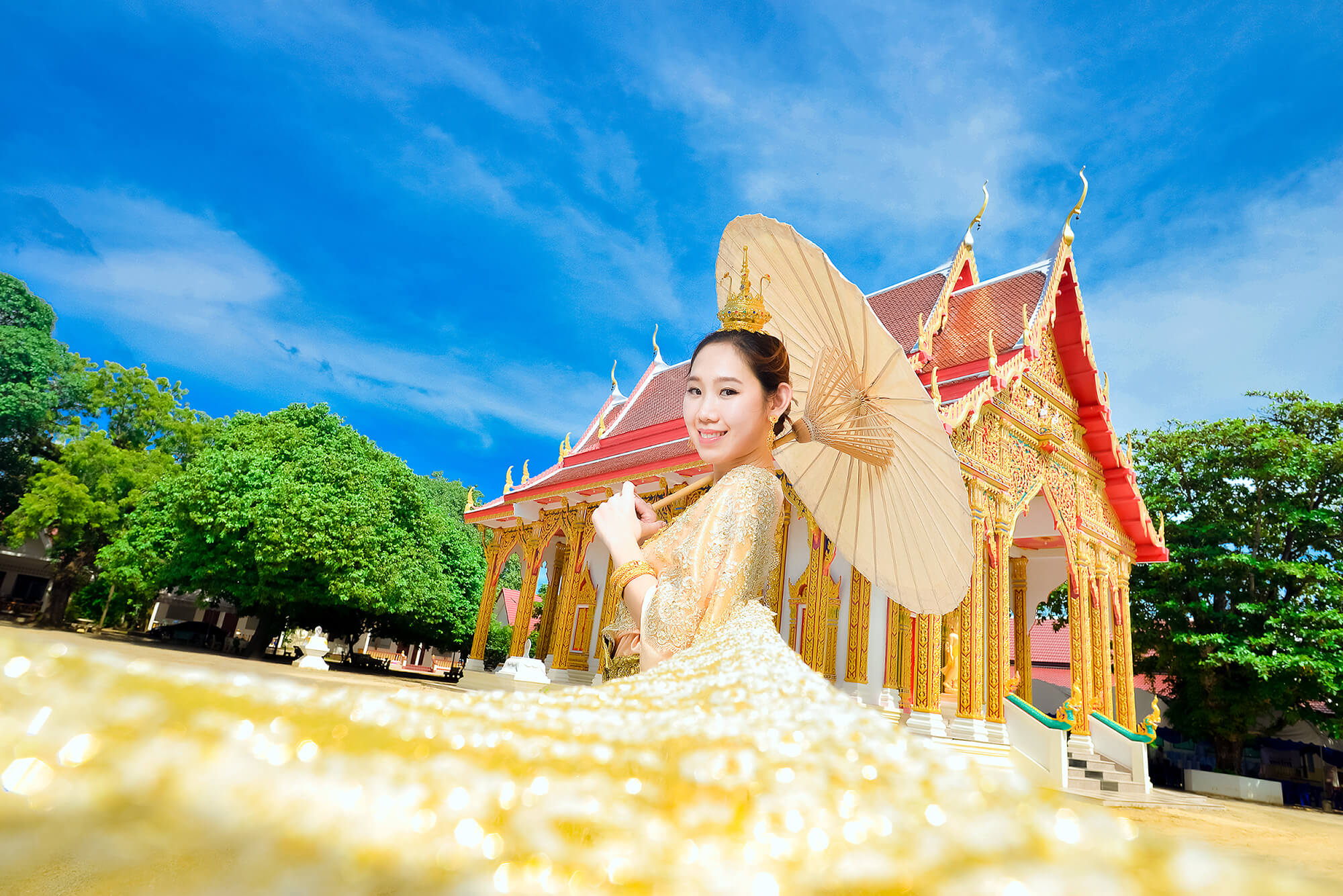 Phuket Thai Dress Photoshoot