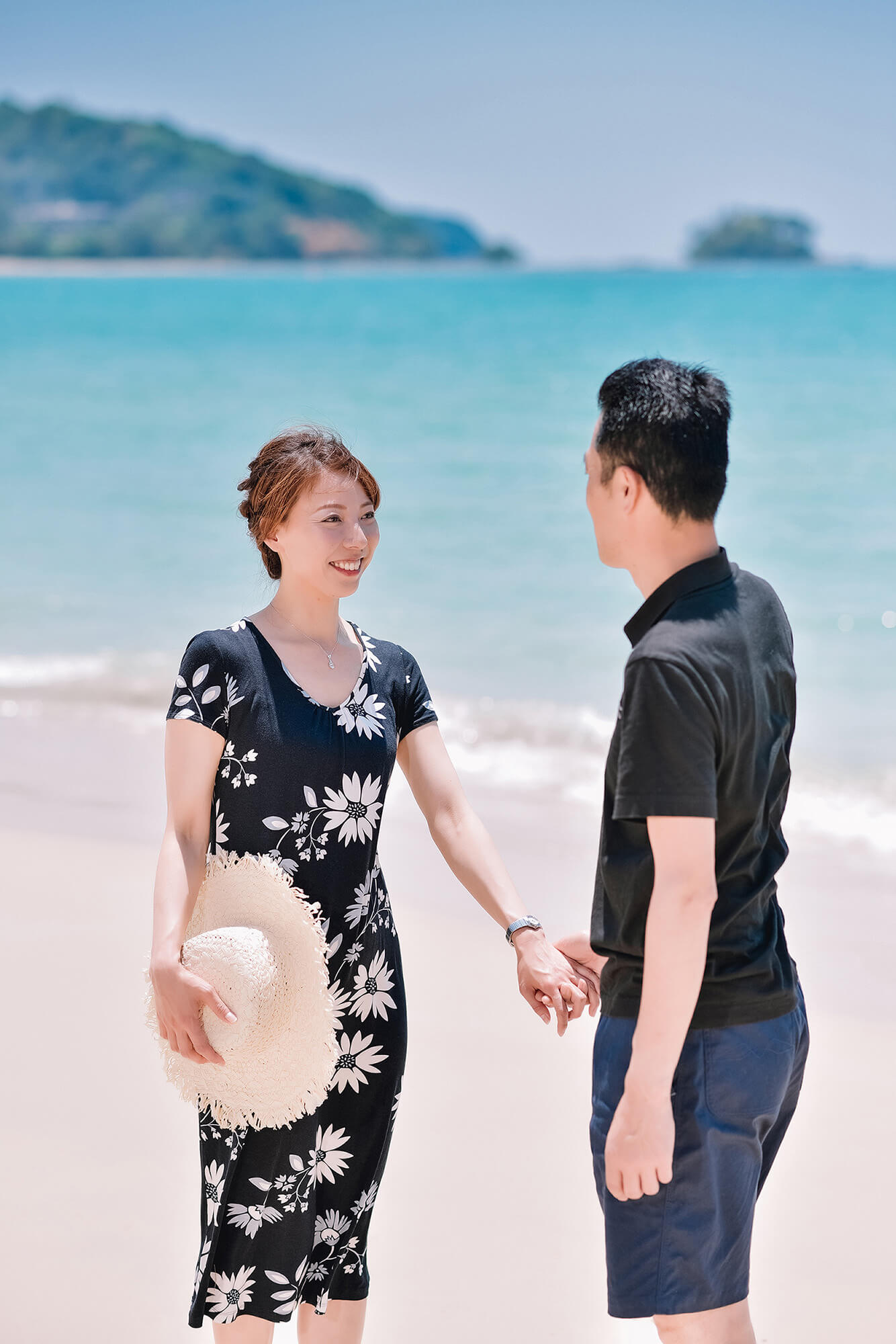 Japanese couples honeymoon in Phuket