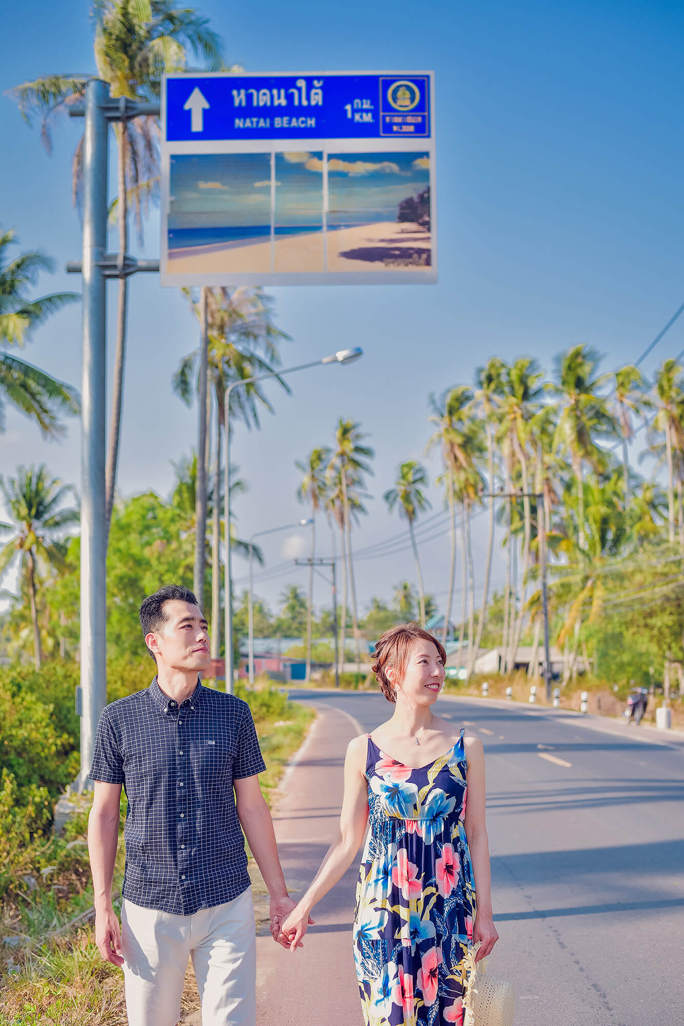 Japanese couples honeymoon in Phuket