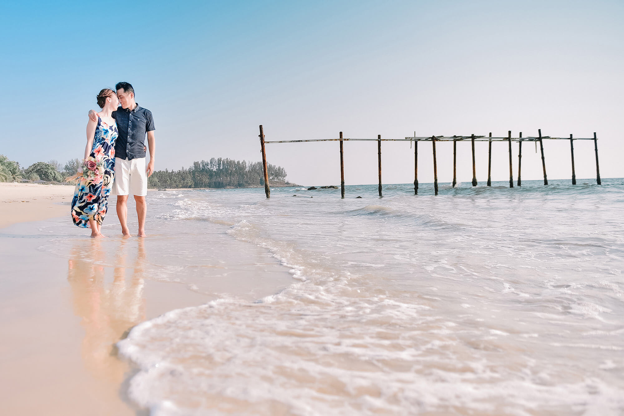 Japanese couples honeymoon in Phuket