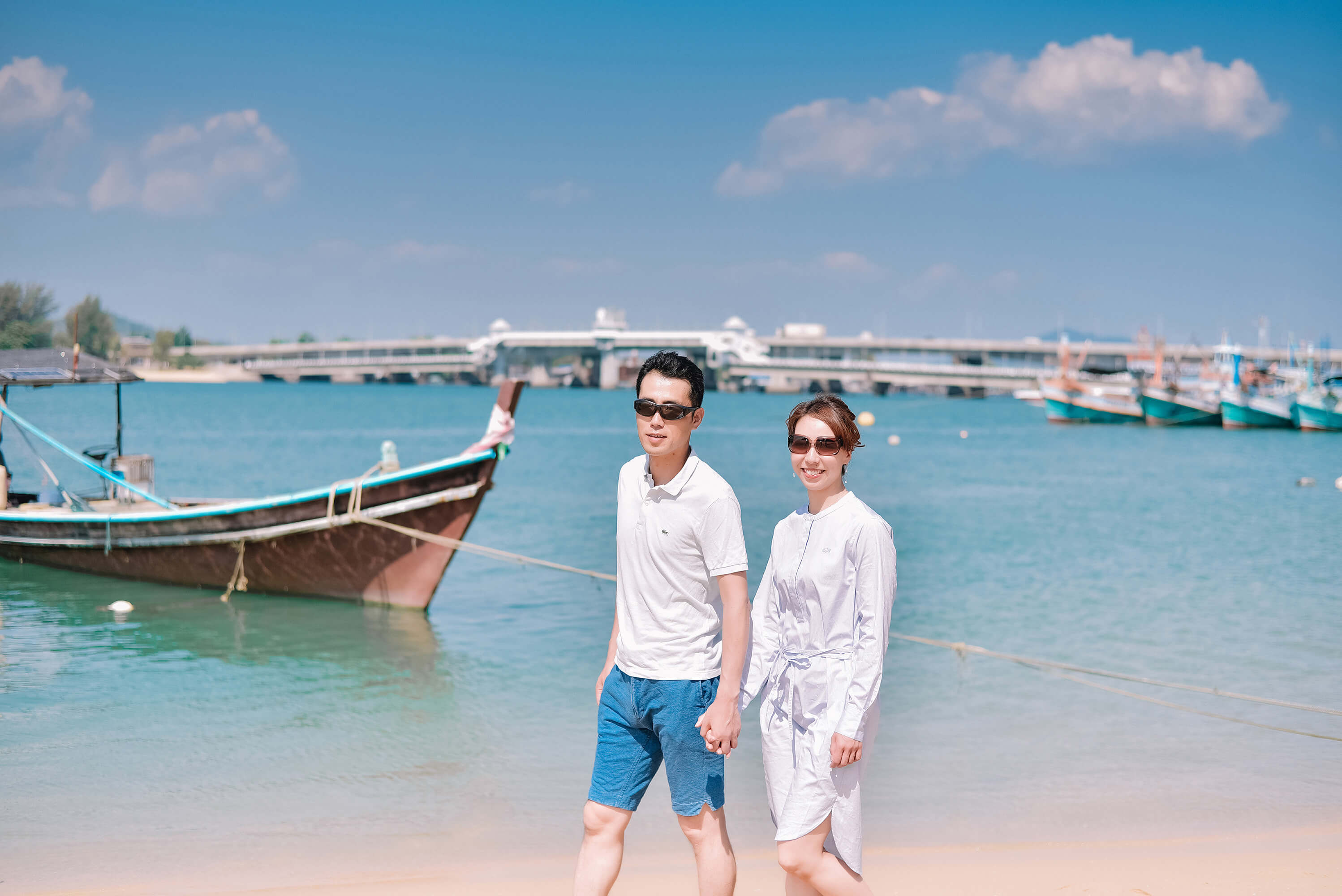 Japanese couples honeymoon in Phuket