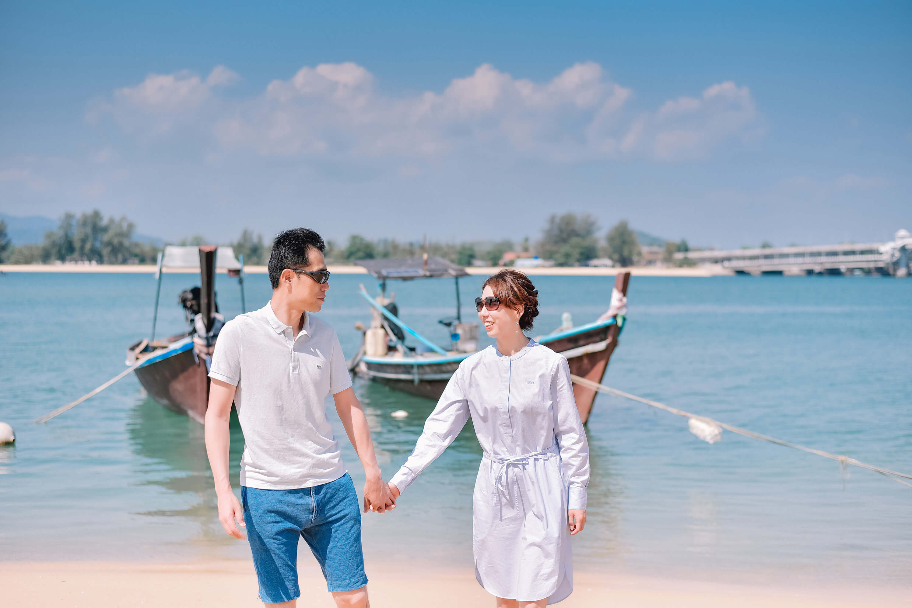 Japanese couples honeymoon in Phuket